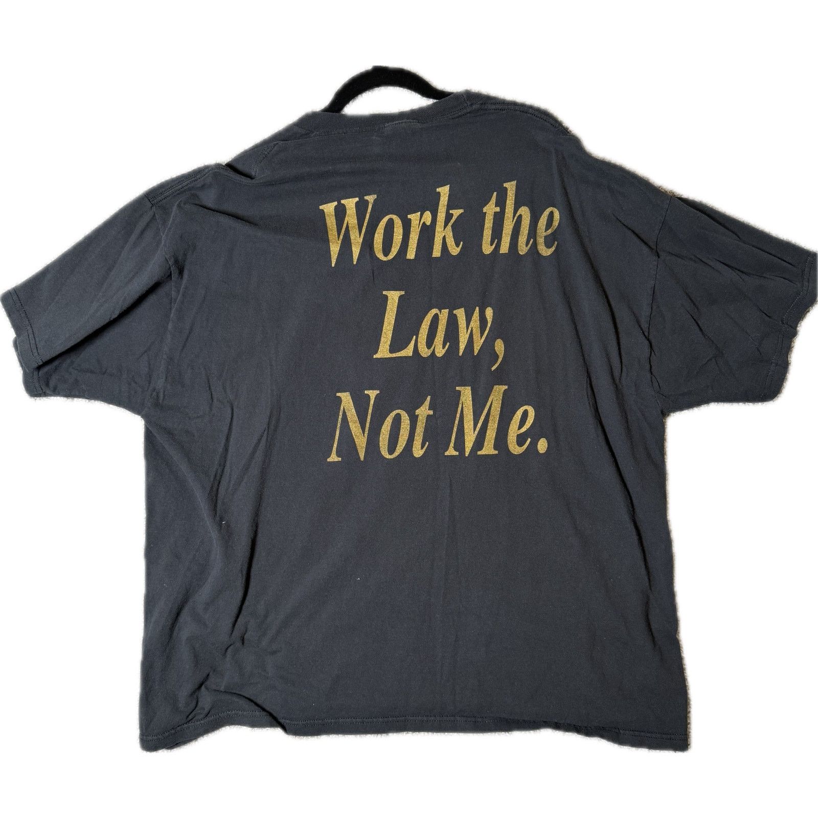 Other Vintage Judge Mathis T-Shirt XXL “Work the Law, Not Me” TV Size US XXL / EU 58 / 5 - 2 Thumbnail