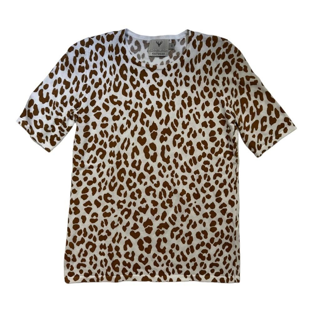 REVOLVE Edinburg Knitwear l Leopard Print Knit Sweater XS Size XS / US 0-2 / IT 36-38 - 1 Thumbnail
