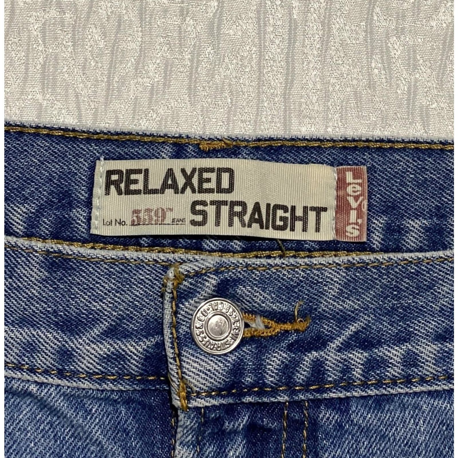 Levi's Levi's Jeans 559 Mens 38x30 Blue Relaxed Straight Medium Wash Denim Classic 559 Relaxed Straight Jeans Men W38 L30 Blue Denim Size US 38 / EU 54 - 5 Thumbnail