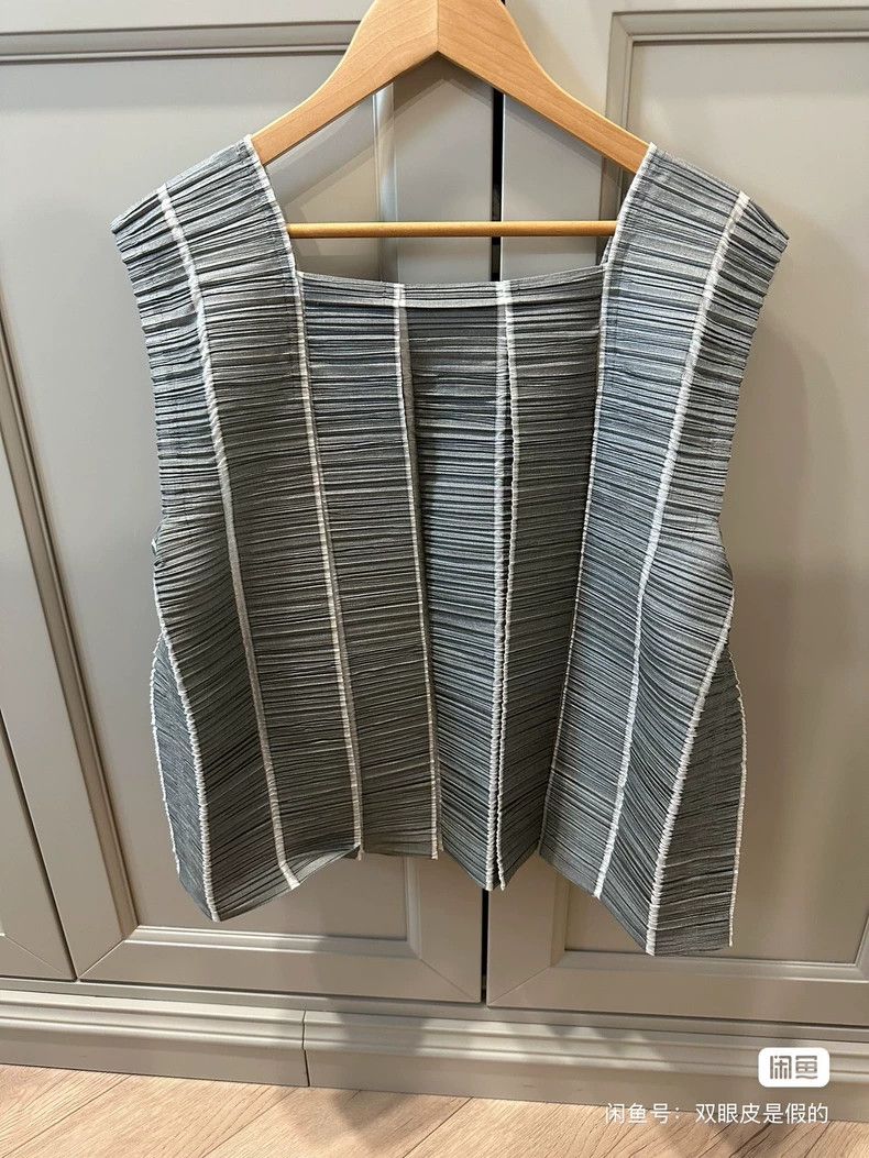 Issey Miyake Issey Miyake Bamboo joint top and vest Size L / US 10 / IT 46 - 1 Thumbnail
