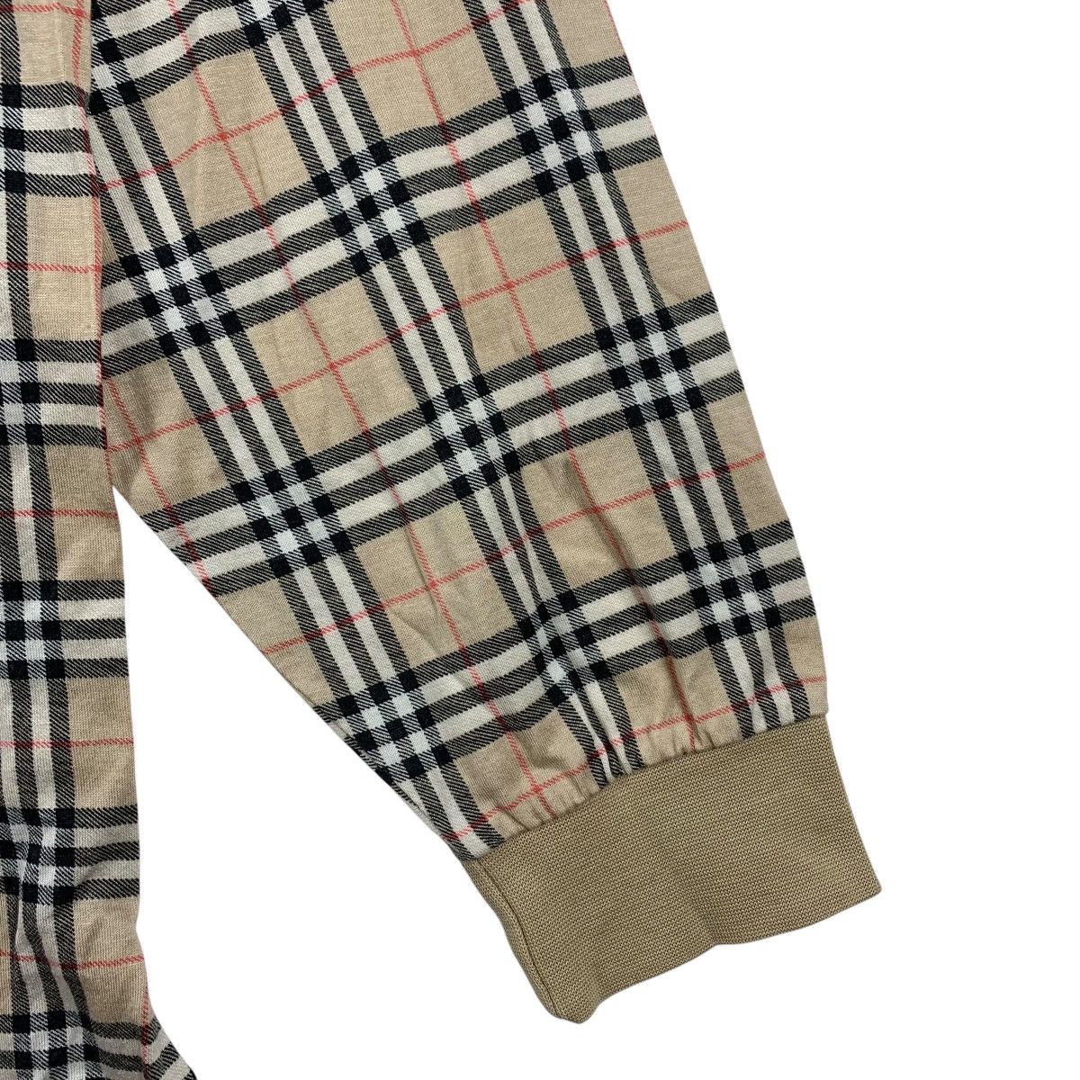 Burberry BURBERRY London nova check collar design long sleeve polotee Size US M / EU 48-50 / 2 - 7 Thumbnail