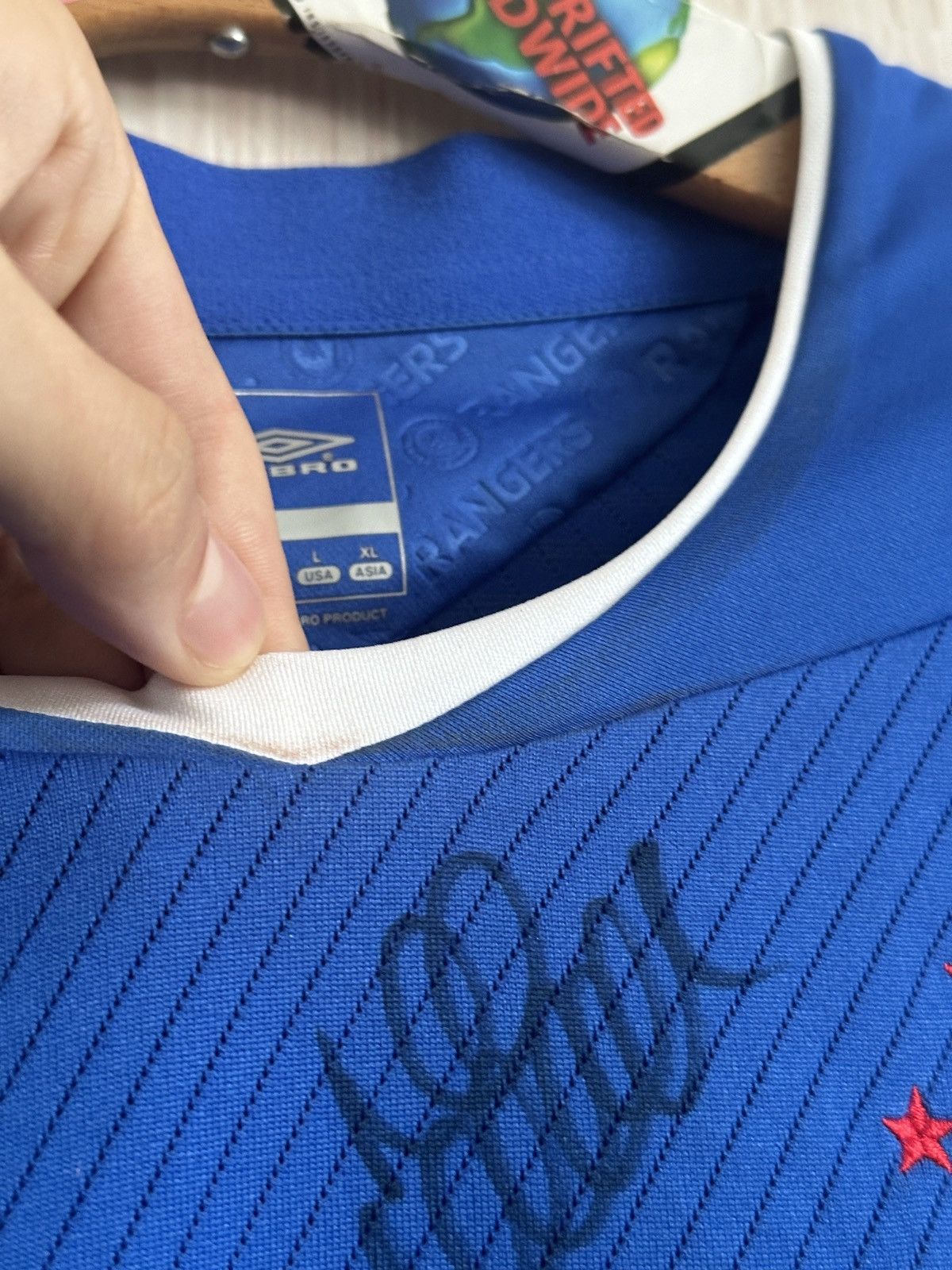 Umbro Umbro Scotland Rangers 2008/2009 team signatures Size US L / EU 52-54 / 3 - 16 Thumbnail