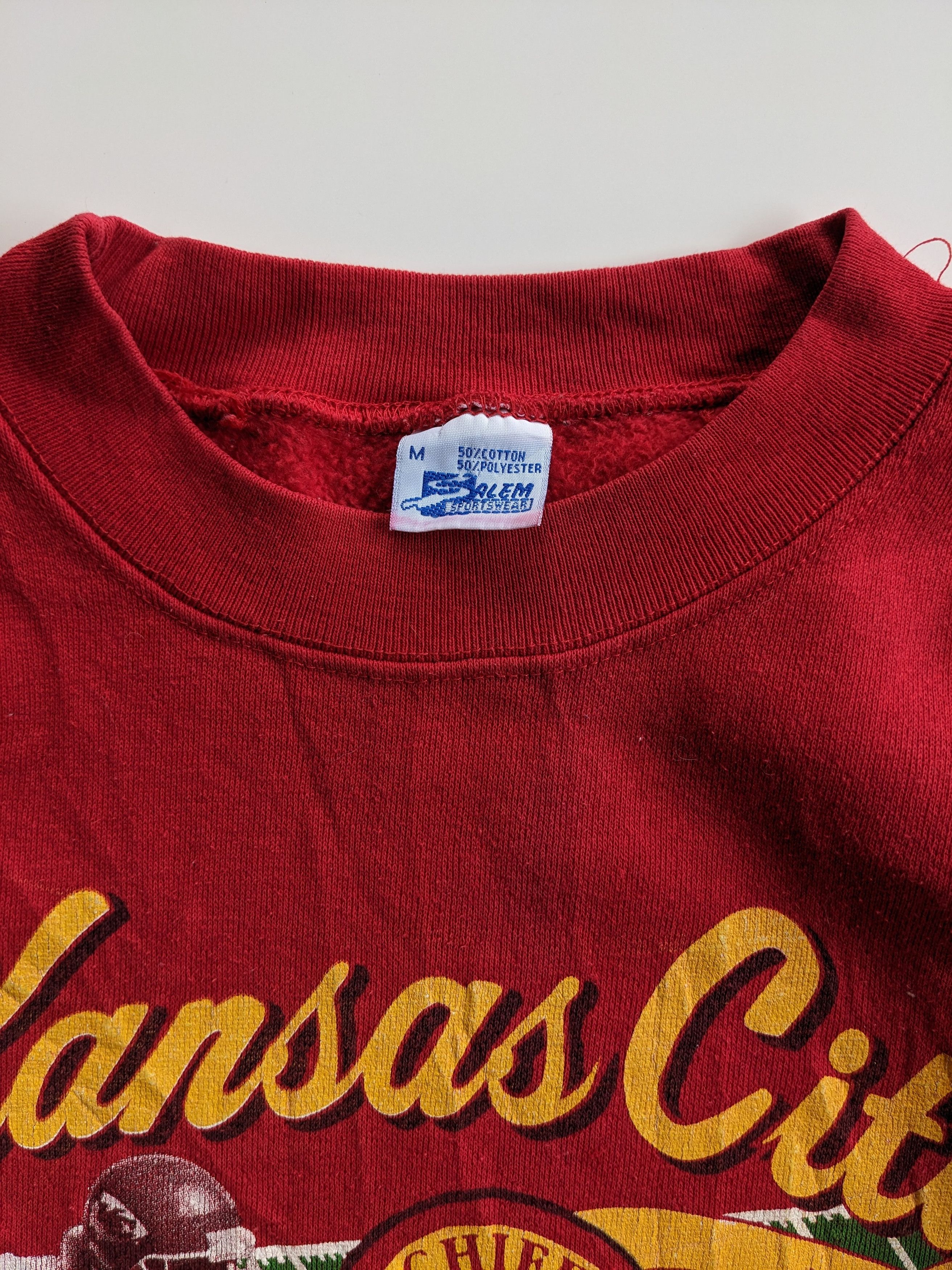 NFL × Vintage Vintage 90s NFL Kansas City Chiefs Size US M / EU 48-50 / 2 - 3 Thumbnail