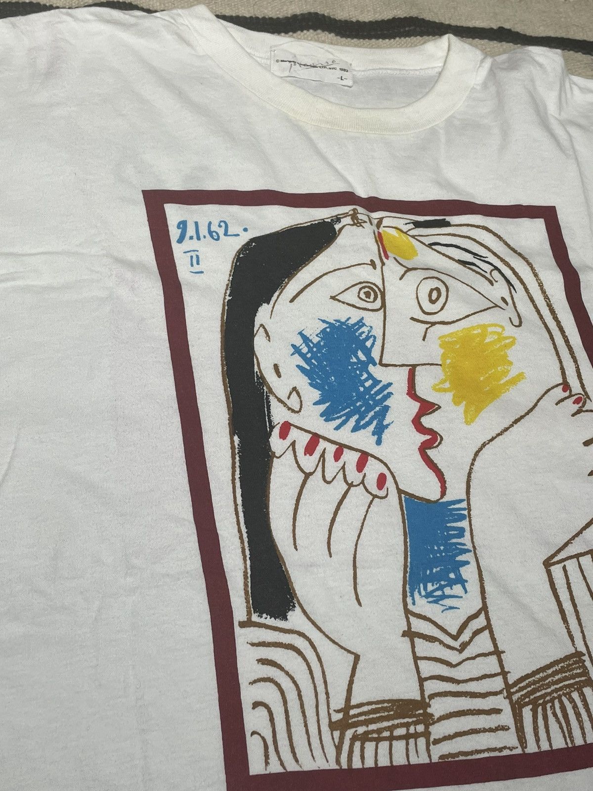 Vintage Rare Picasso Tee 1983 Size US L / EU 52-54 / 3 - 7 Thumbnail