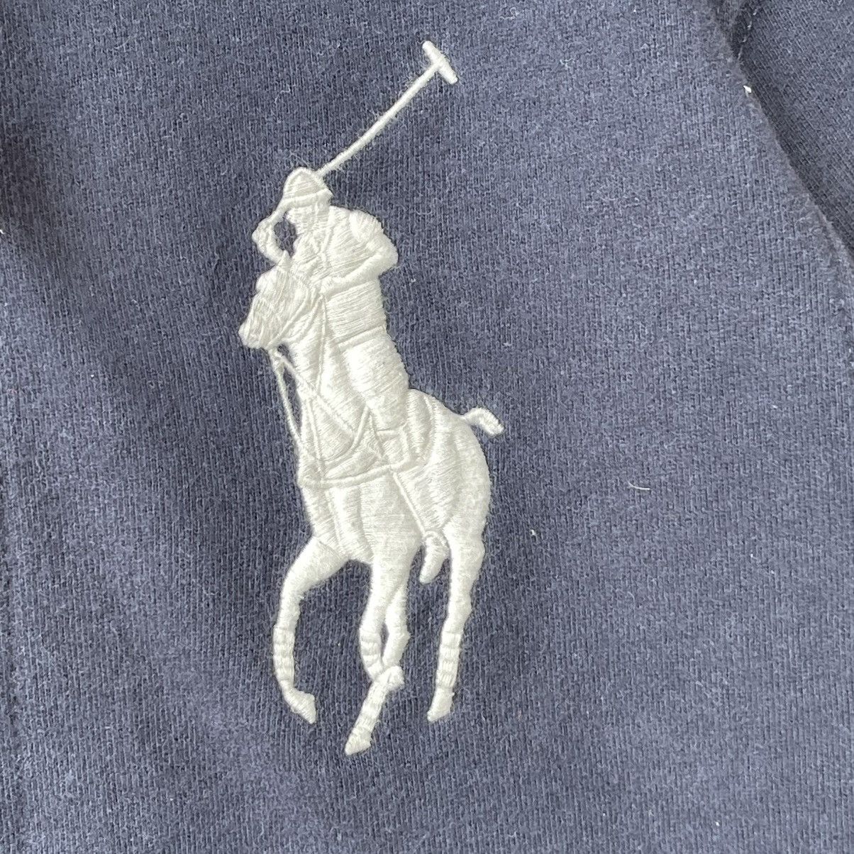 Polo Ralph Lauren Polo Ralph Lauren Big Pony Zip-Up Hoodie - Navy/Red Crest Size US XS / EU 42 / 0 - 8 Thumbnail