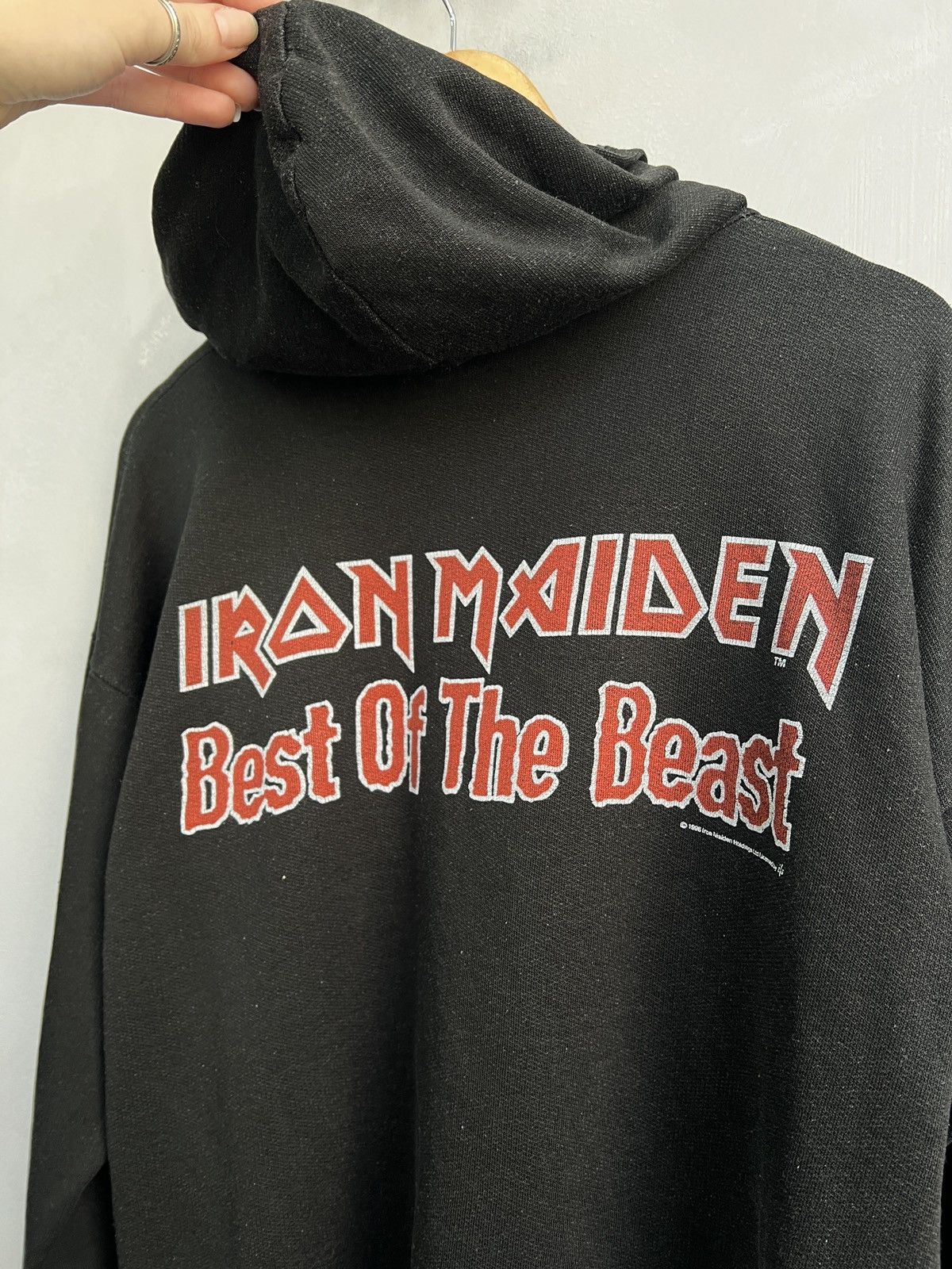 Iron Maiden Iron Maiden 90s tour over print hoodie 1998 licensed Size US M / EU 48-50 / 2 - 8 Thumbnail