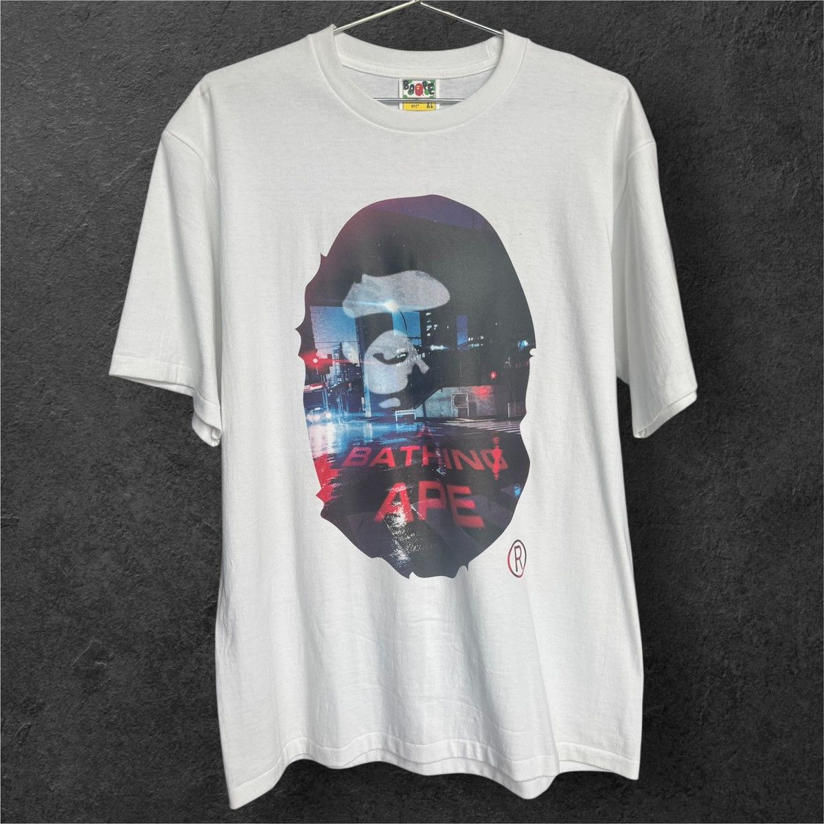 Bape BAPE BACKSTREET TEE WHITE SIZE XL Size US XL / EU 56 / 4 - 1 Thumbnail