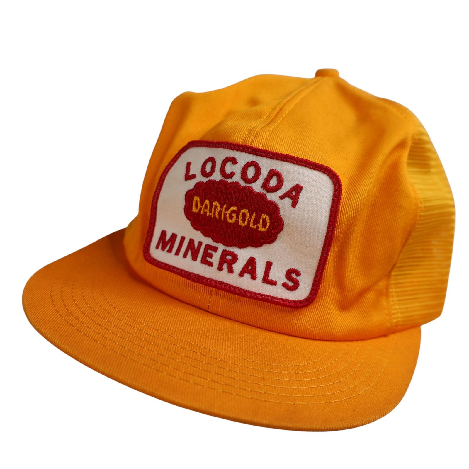 Vintage True VTG KProducts Darigold Locoda Minerals Trucker Hat Size ONE SIZE - 1 Thumbnail