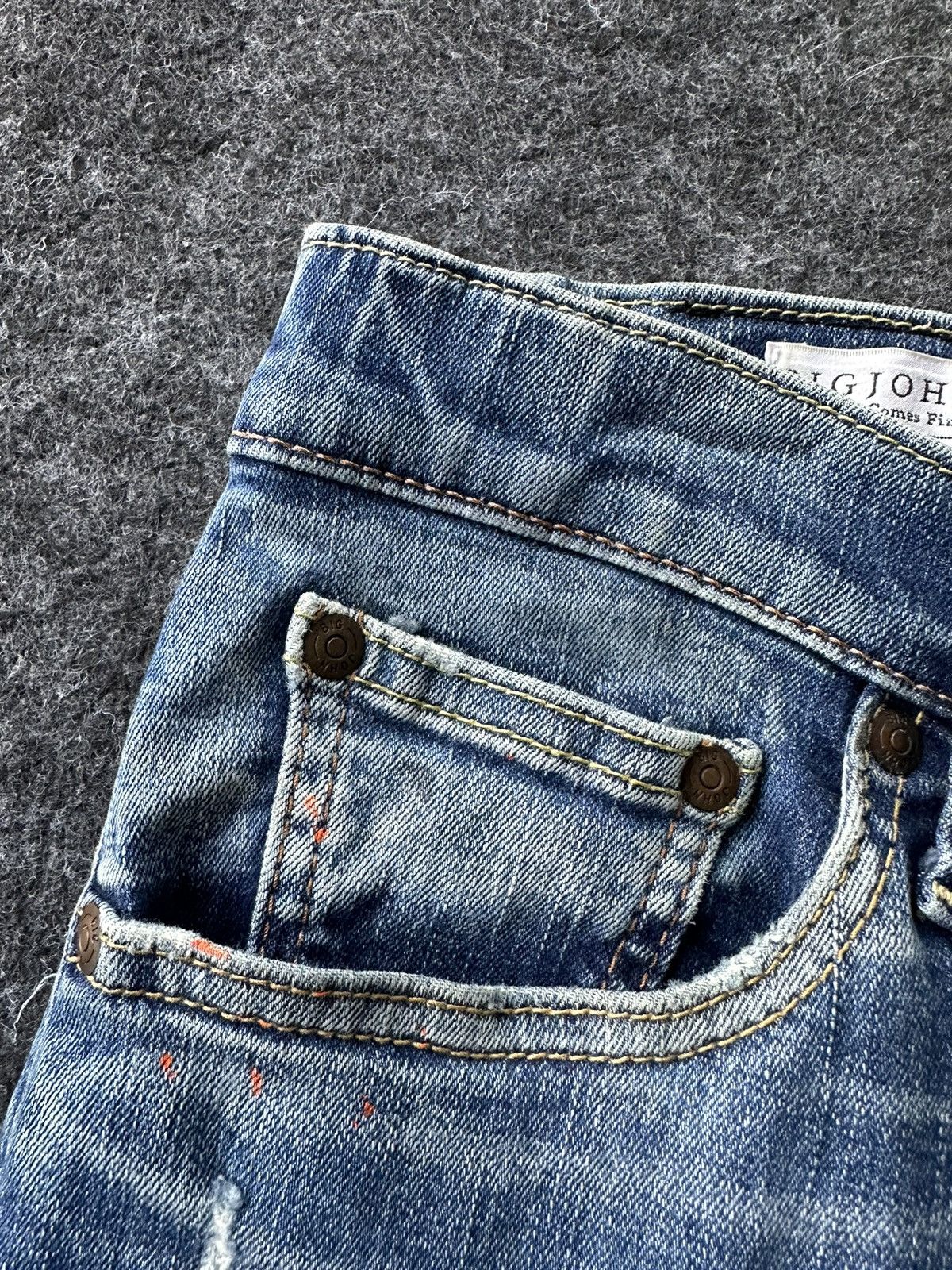 Big John × Vintage × semanticdesign Vintage Big John X Semantic Design by Isko Japan D446 Size US 30 / EU 46 - 13 Thumbnail