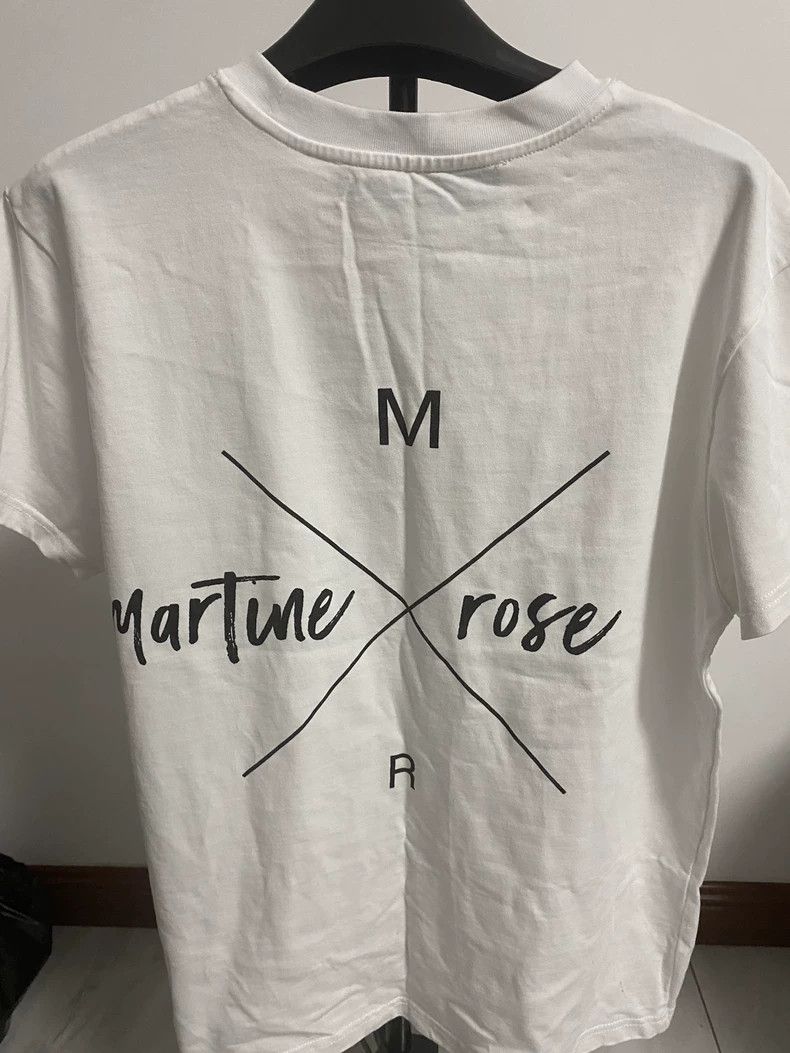 Martine Rose Martine rose White printed short sleeves Size M / US 6-8 / IT 42-44 - 2 Thumbnail