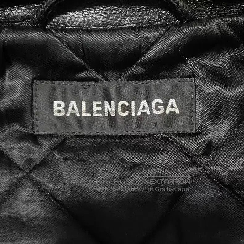 Balenciaga Balenciaga Motorcycle Leather Jacket Size US S / EU 44-46 / 1 - 3 Thumbnail