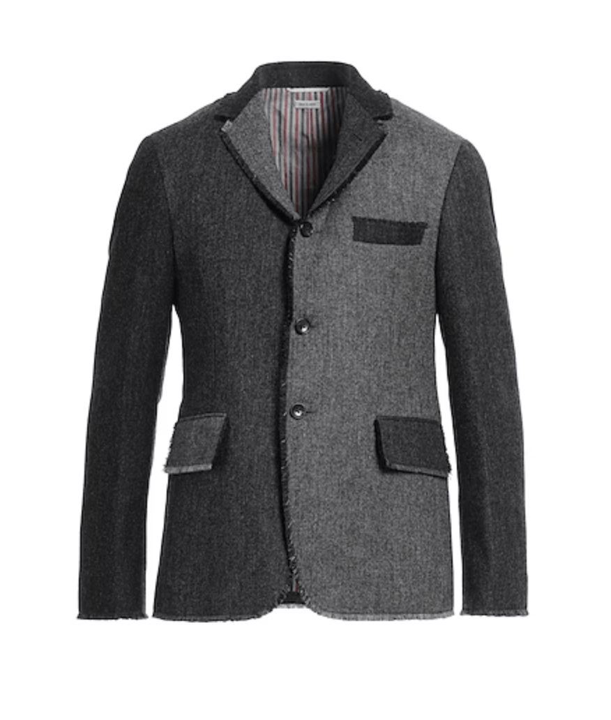Thom Browne o1y0625 Vest in Gray Size US S / EU 44-46 / 1 - 1 Thumbnail