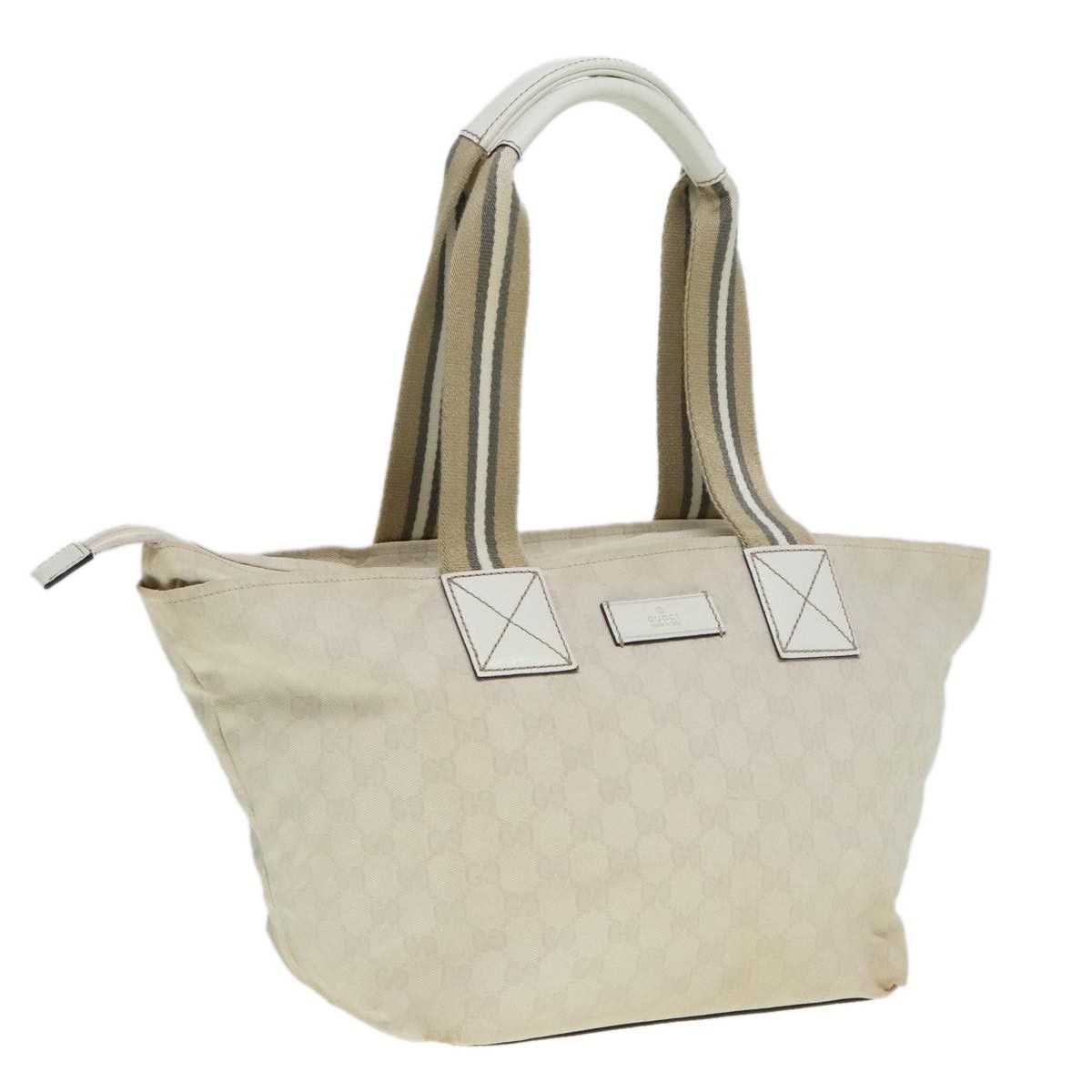 Gucci Gucci Web Zip Tote GG Canvas Size ONE SIZE - 1 Thumbnail