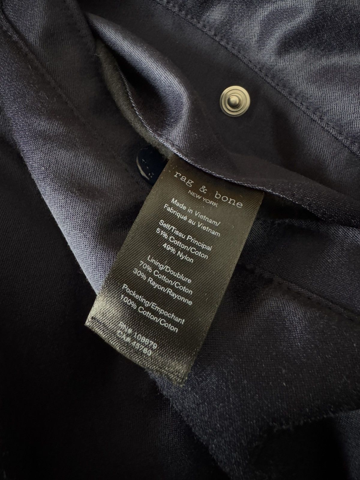 Rag & Bone 🔥🔥 1000$ Rag & Bone Reversible Manston Cotton Bomber Size US XL / EU 56 / 4 - 12 Thumbnail