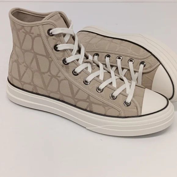 Valentino Valentino Toile Iconographe Flocked Sneakers - EU43.5/US10.5 Size US 10.5 / EU 43-44 - 6 Thumbnail
