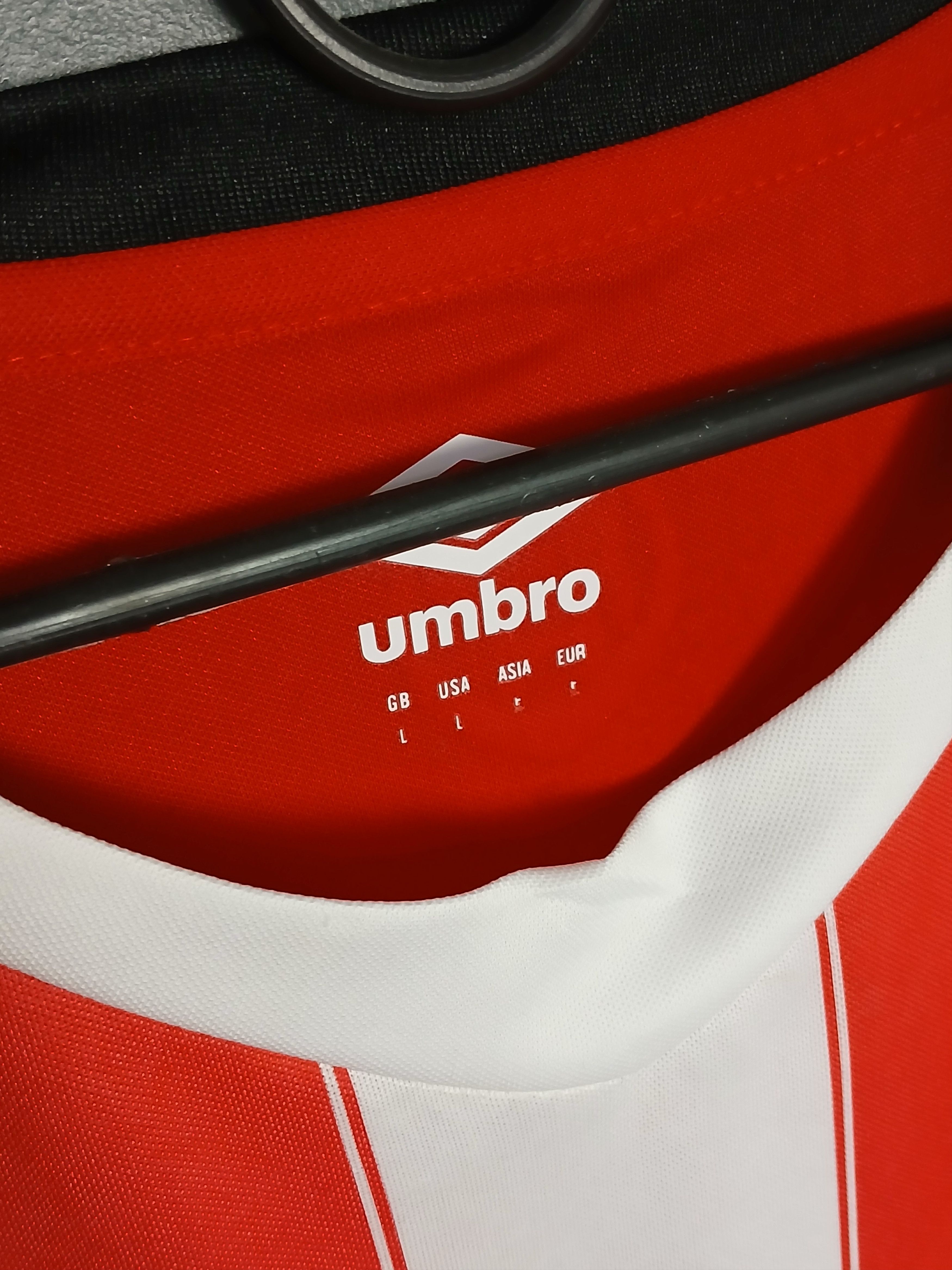 Umbro PSV Eindhoven 2017/2018 Home Football Jersey T-Shirt Size US L / EU 52-54 / 3 - 10 Thumbnail