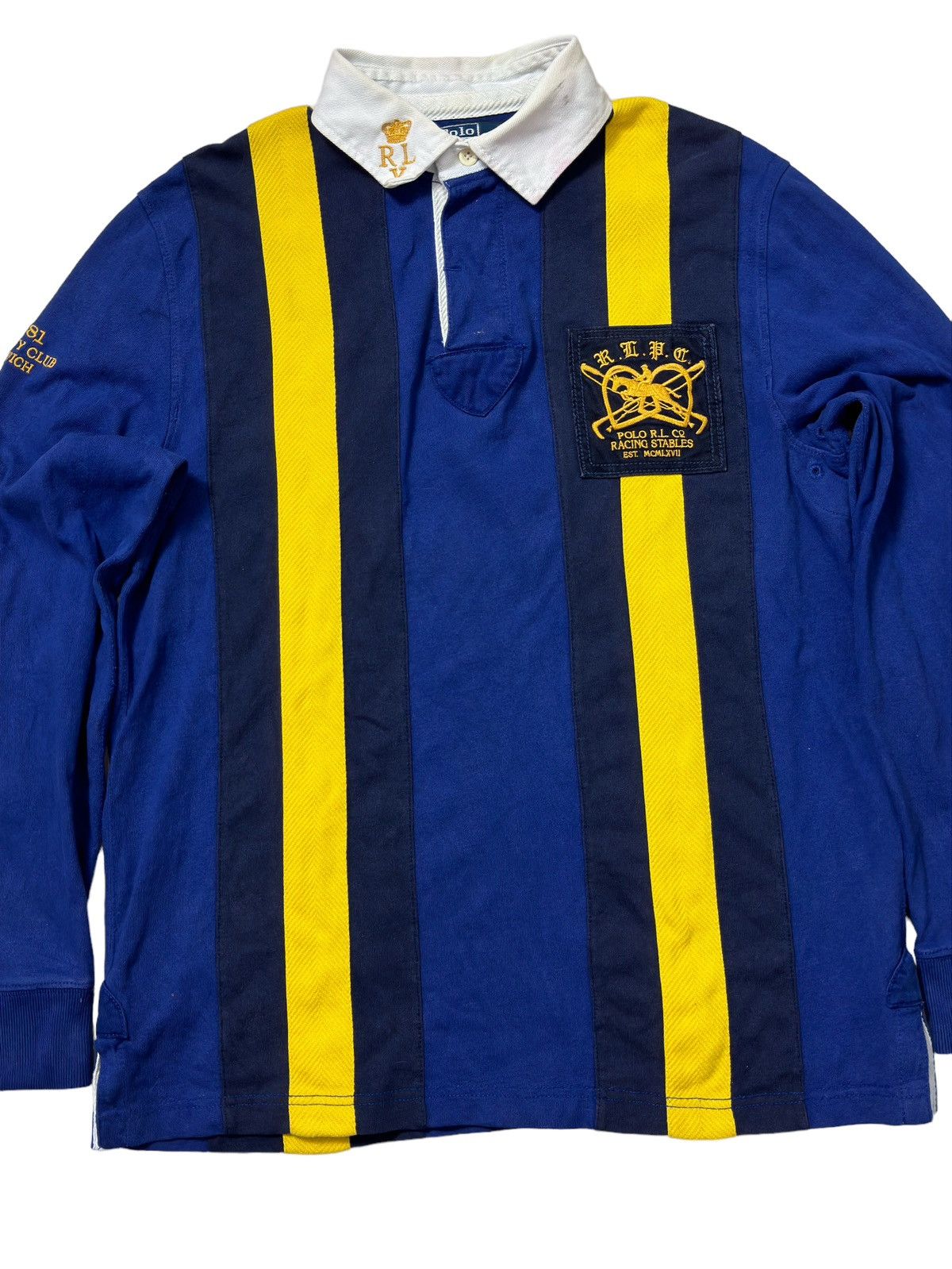 Polo Ralph Lauren × Rugby Ralph Lauren × Vintage Polo Ralph Lauren Rugby 🏉 Size US L / EU 52-54 / 3 - 2 Thumbnail
