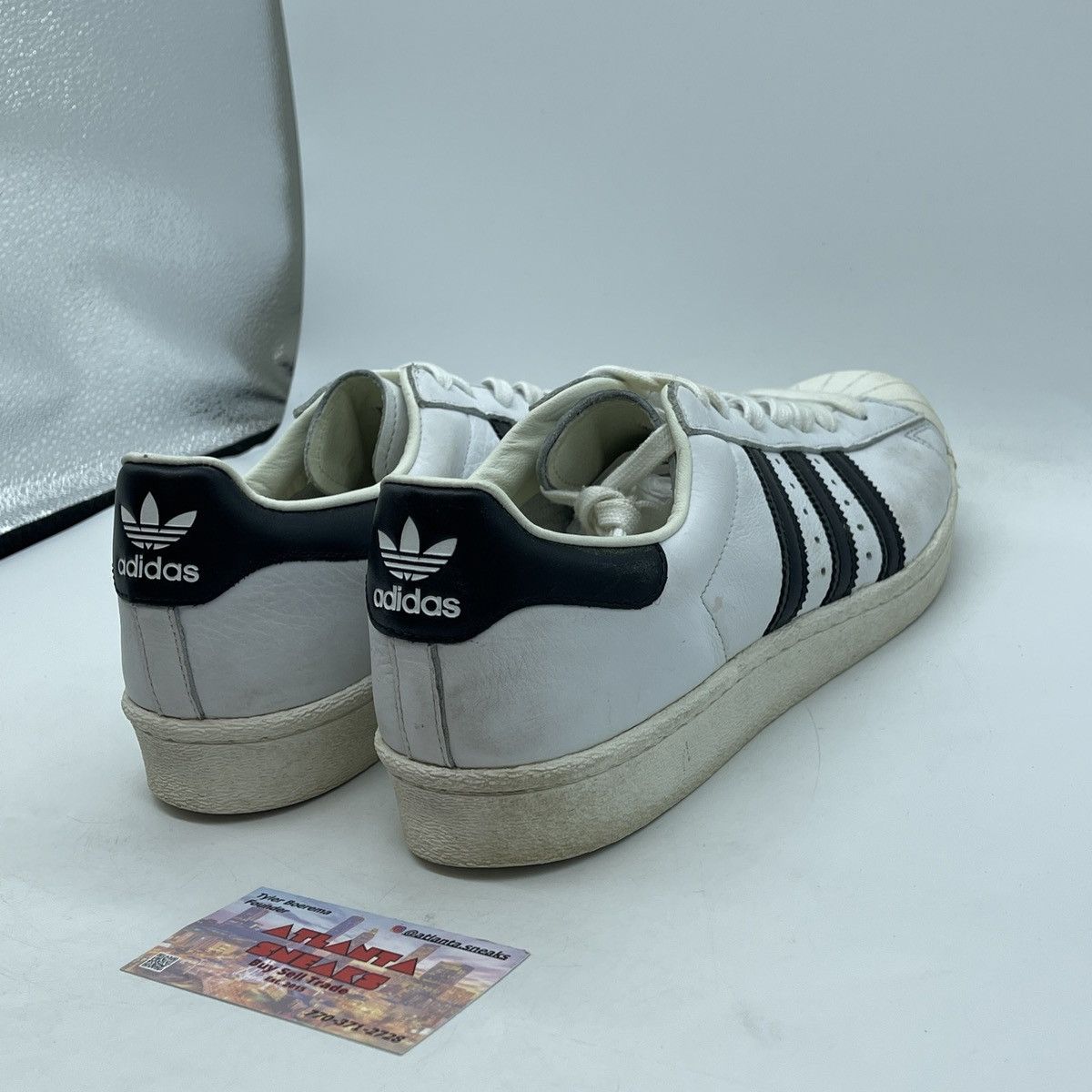 Adidas Superstar boost white Size US 12.5 / EU 45-46 - 6 Thumbnail