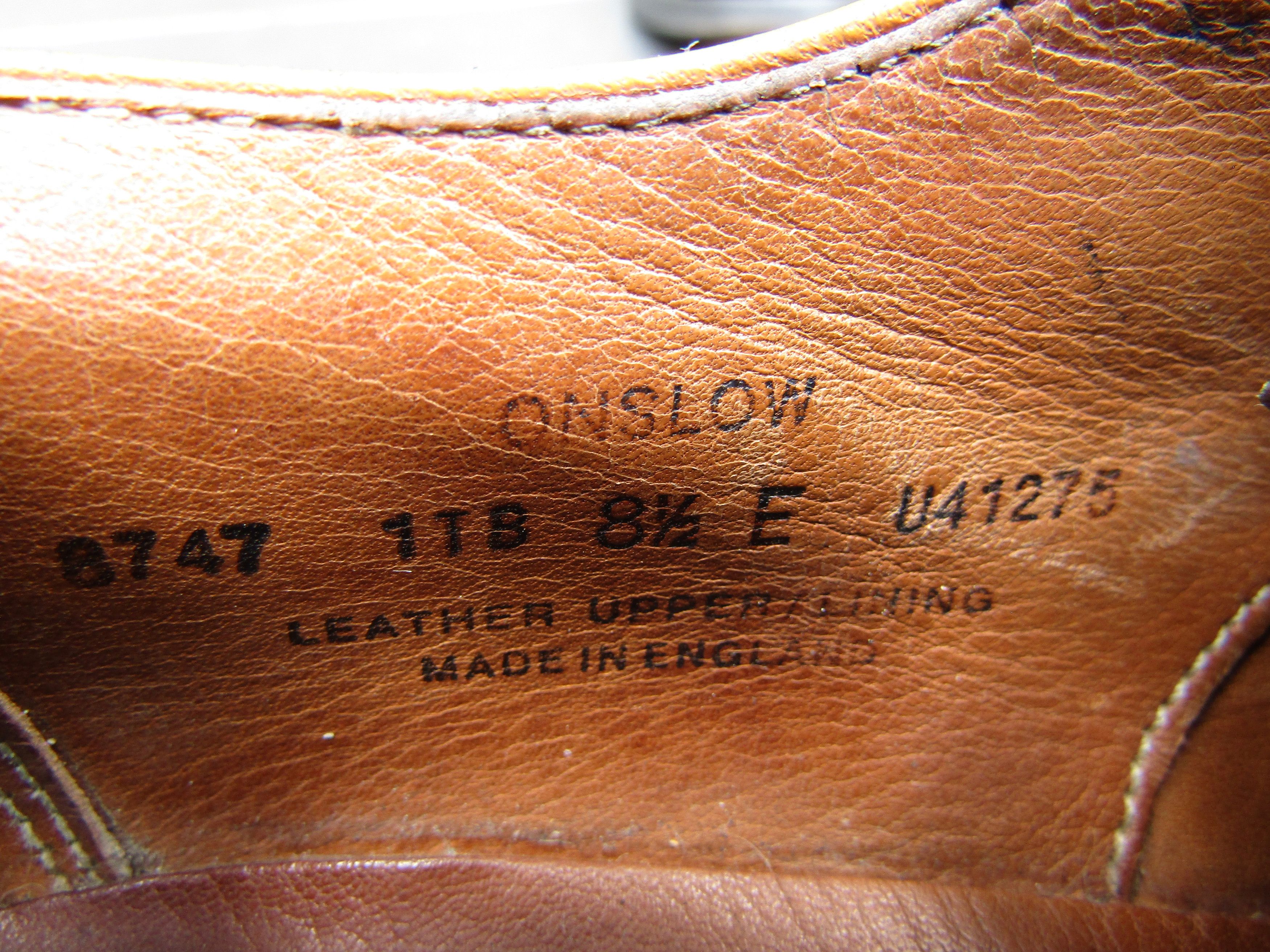 Crockett & Jones Crockett & Jones Onslow Men's Derby Leather Size US 9.5 / EU 42-43 - 2 Thumbnail