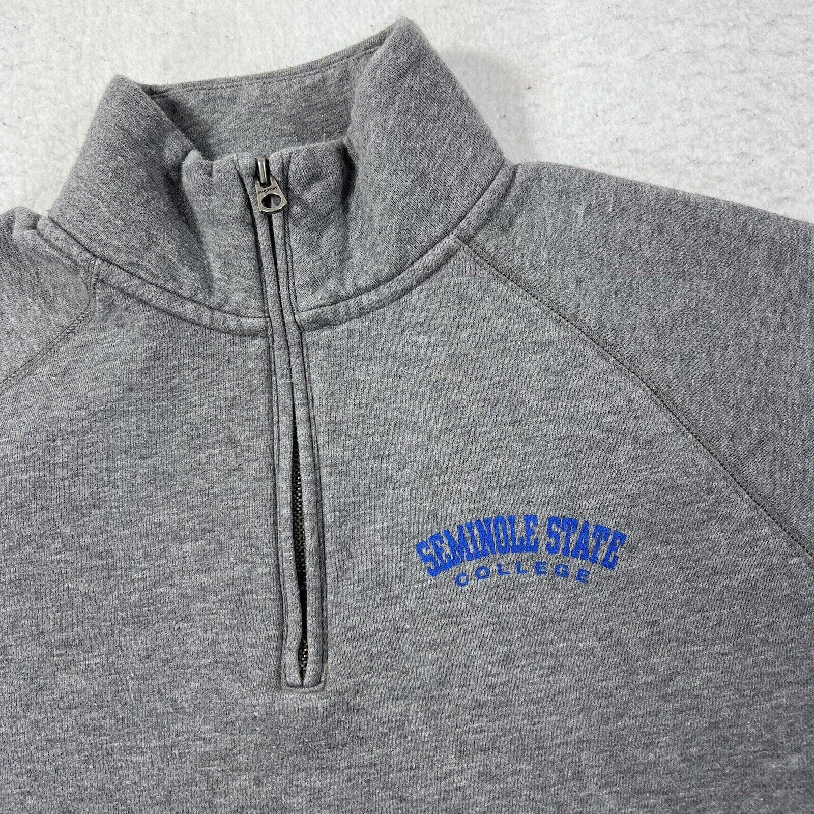 Jansport Seminole State College Raiders Jansport Sweatshirt 1/4 Zip Size XXL / US 16-18 / IT 52-54 - 2 Thumbnail