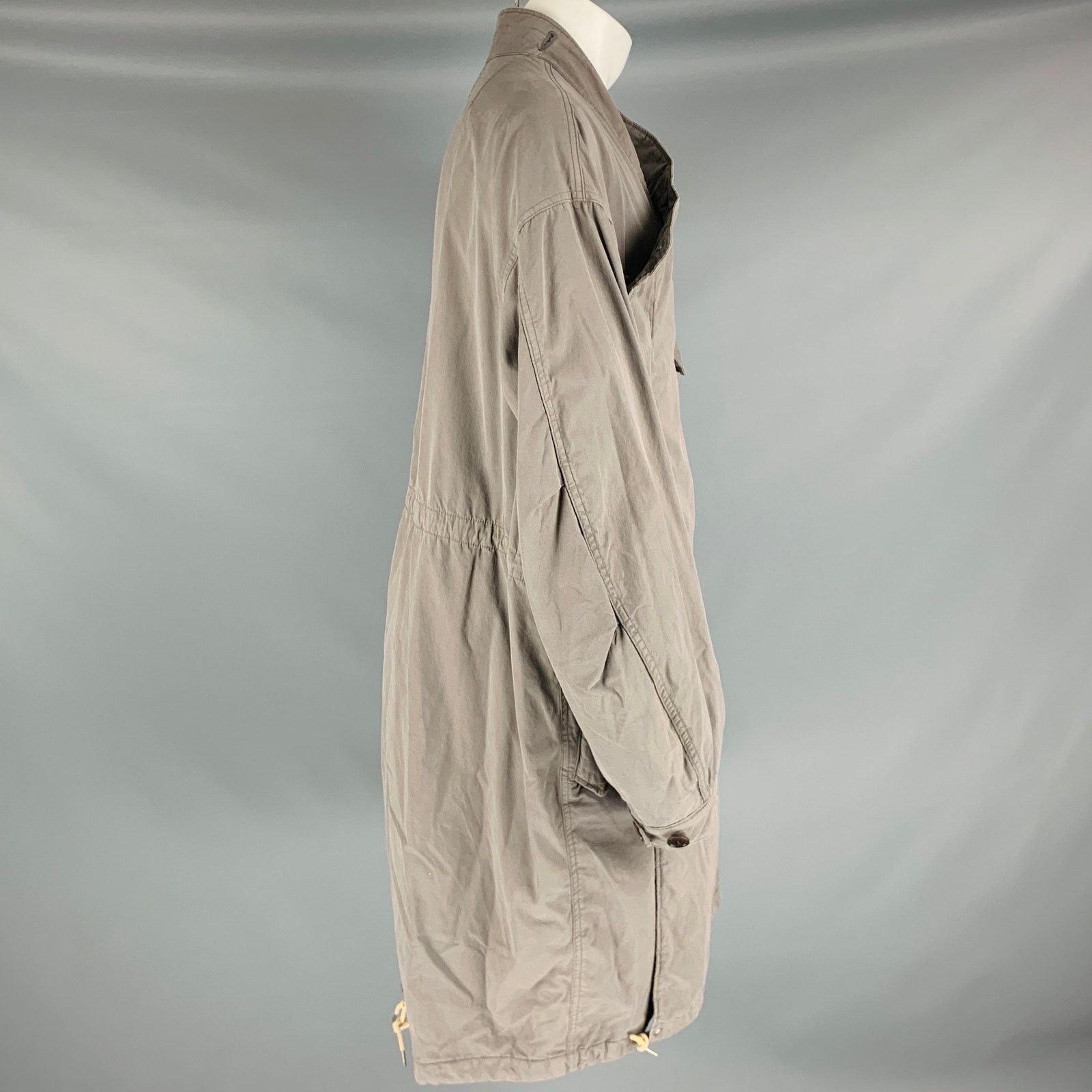 Visvim VISVIM Size S -Chamdo Fishtail Parka- Grey Cotton Parka Coat Size US S / EU 44-46 / 1 - 3 Thumbnail