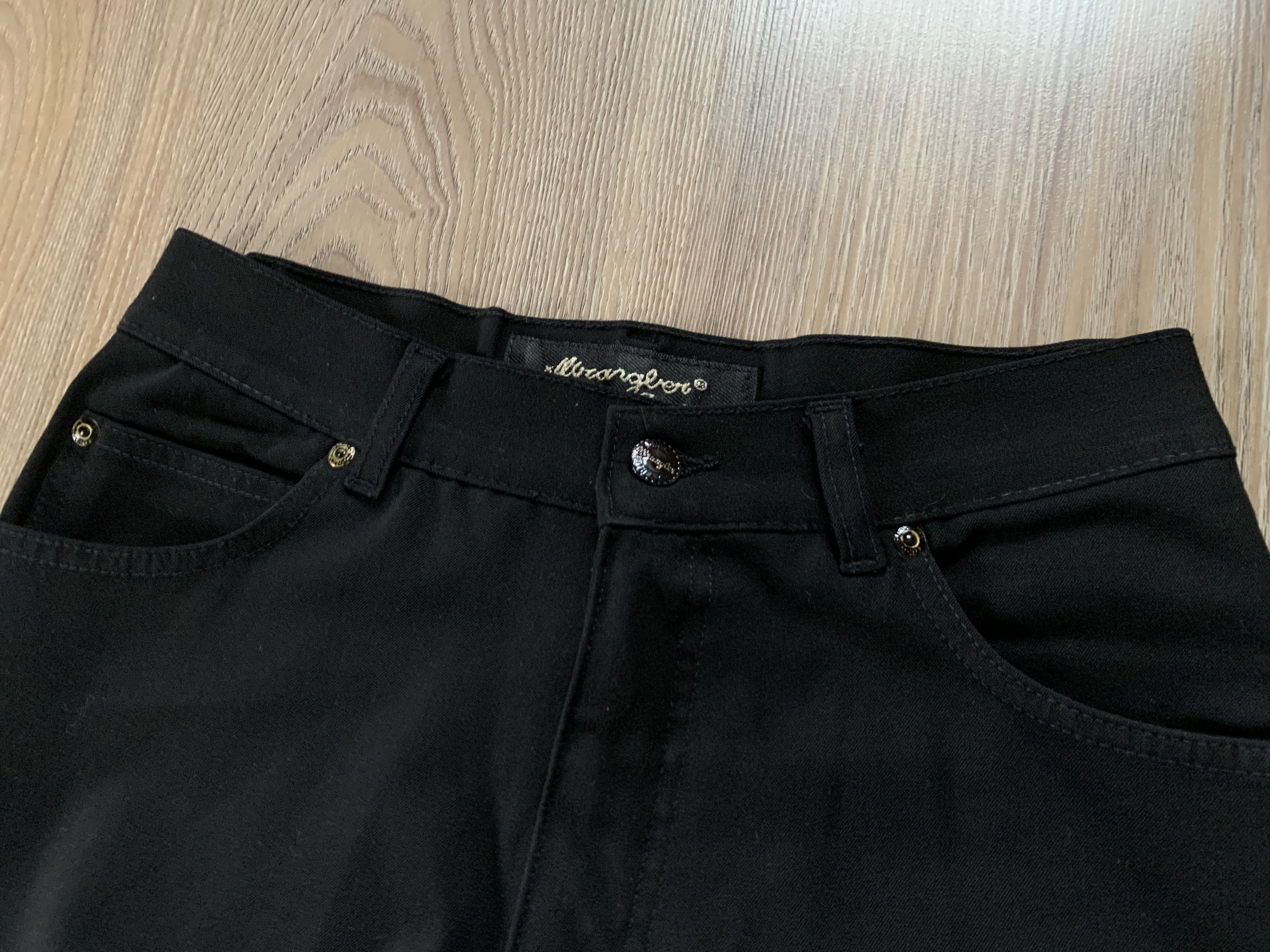 Denime × Vintage × Wrangler Wrangler New Generation Vintage Black Stretch Jeans Size 28" / US 6 / IT 42 - 5 Thumbnail
