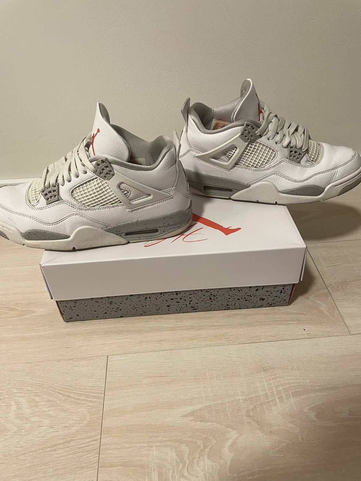 Other Air Jordan 4 Retro Oreo White Size US 8.5 / EU 41-42 - 7 Thumbnail