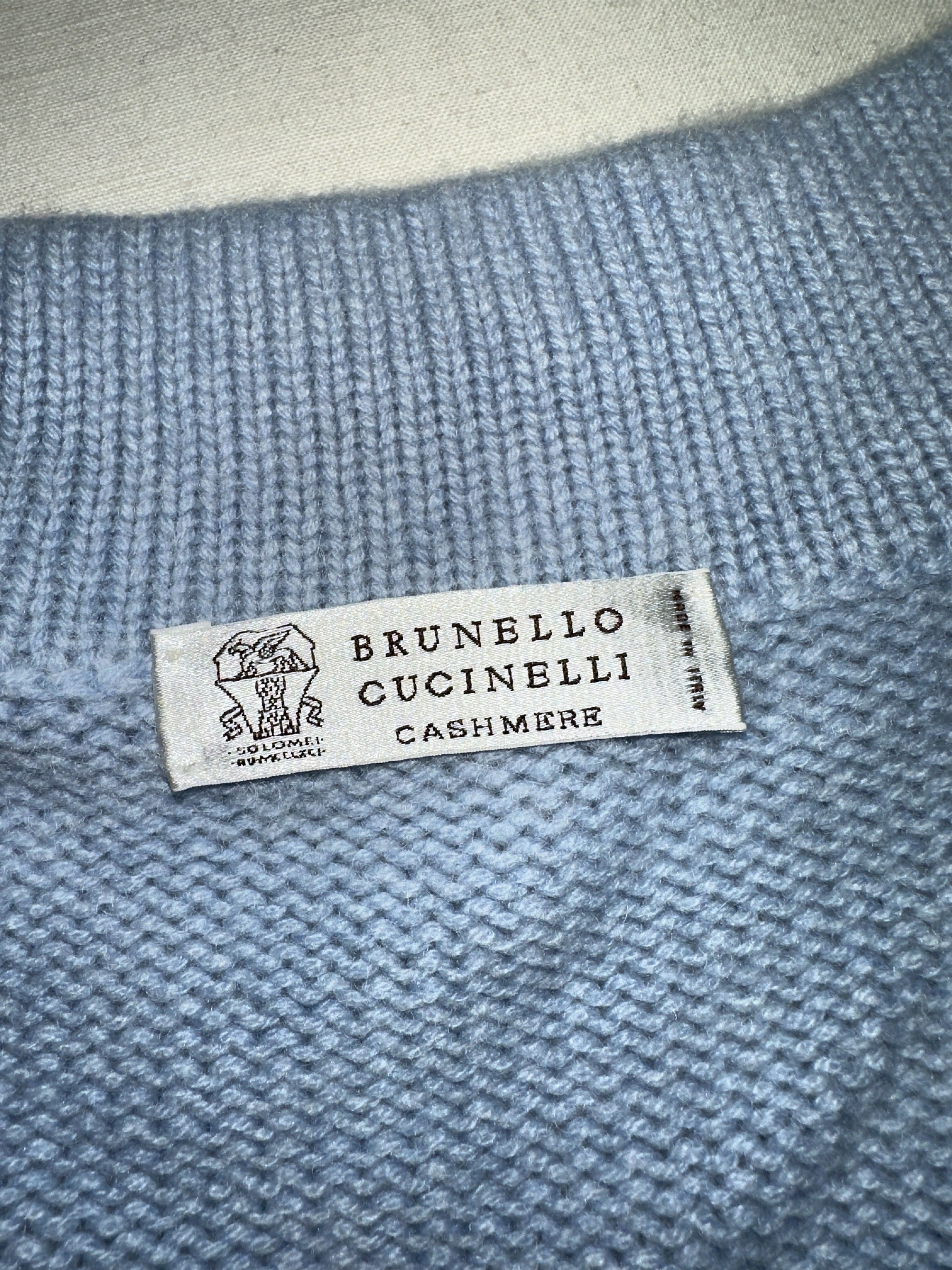 Brunello Cucinelli Brunello Cucinelli 100% Cashmere Full Zip Cardigan 56 L XL Size L / US 10 / IT 46 - 4 Thumbnail
