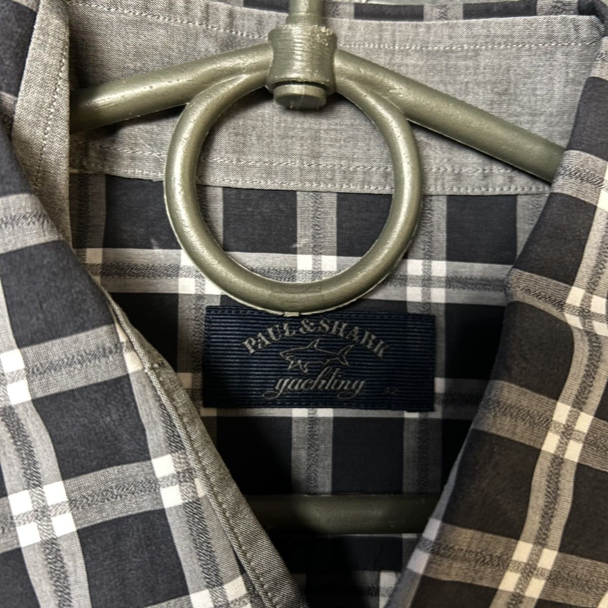 Paul & Shark Luxury Paul Shark Basic Designer button up streetwear shirt Size US L / EU 52-54 / 3 - 5 Thumbnail