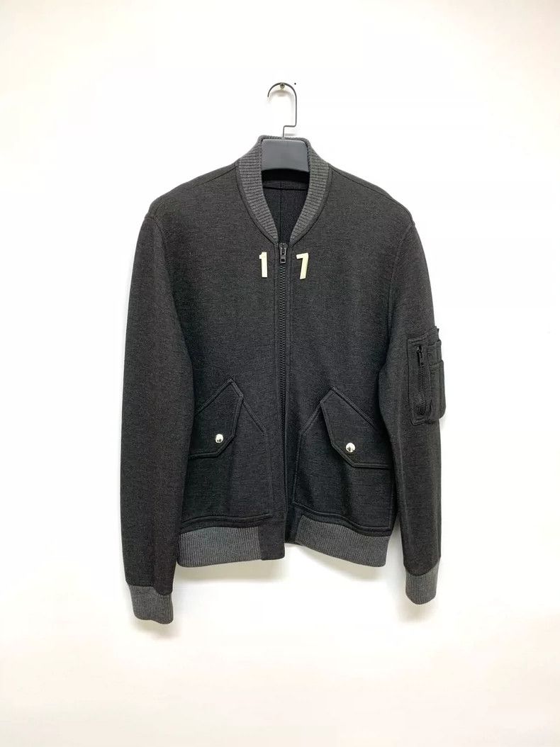 Givenchy Givenchy Gray Baseball Jacket Size M Shoulder Size US M / EU 48-50 / 2 - 1 Thumbnail
