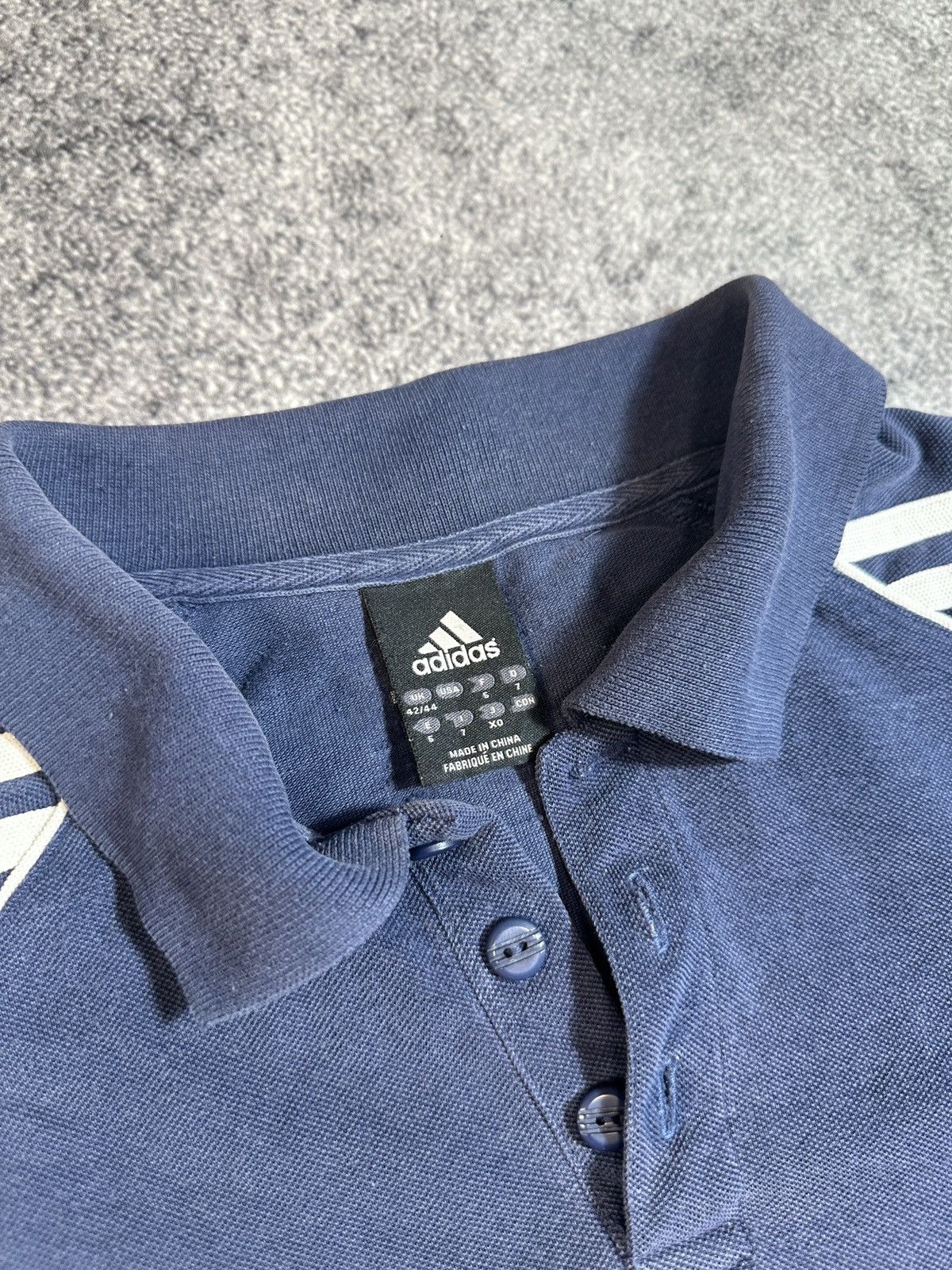 Adidas Adidas Real Madrid Soccer Polo Blokecore Style Casual USA L Size US L / EU 52-54 / 3 - 3 Thumbnail