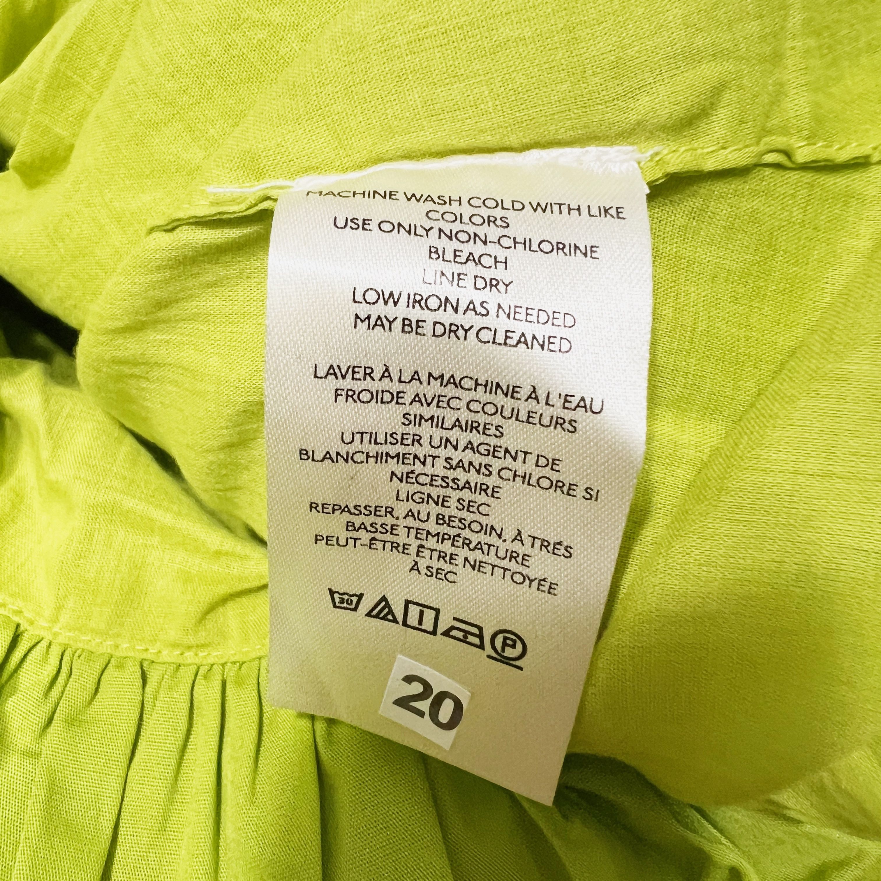 Anthropologie NEW Anthropologie V Neck Tiered Bubble Size XS / US 0-2 / IT 36-38 - 3 Thumbnail
