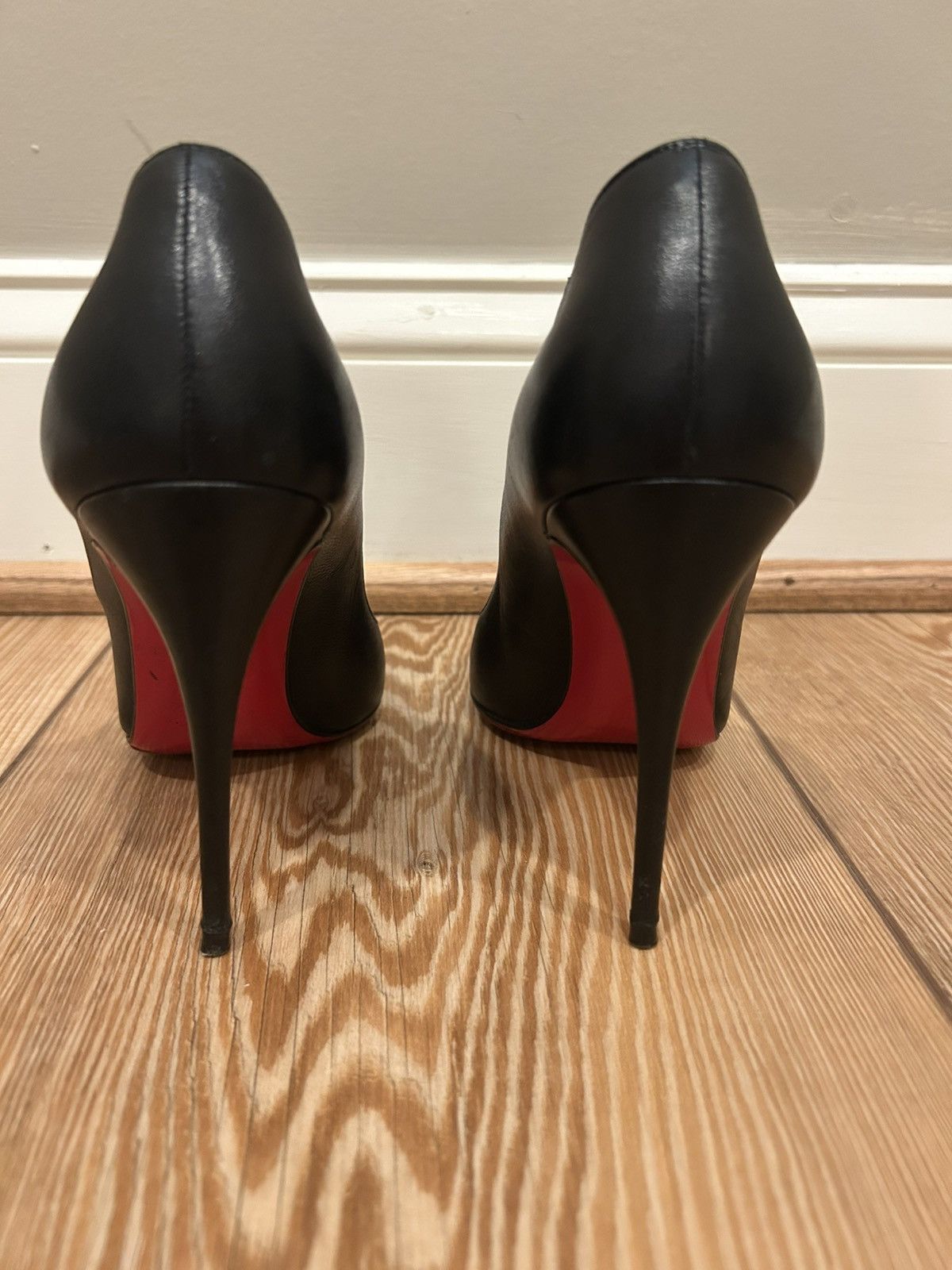 Christian Louboutin Pigalle 100mm Pumps Size US 7 / IT 37 - 2 Thumbnail