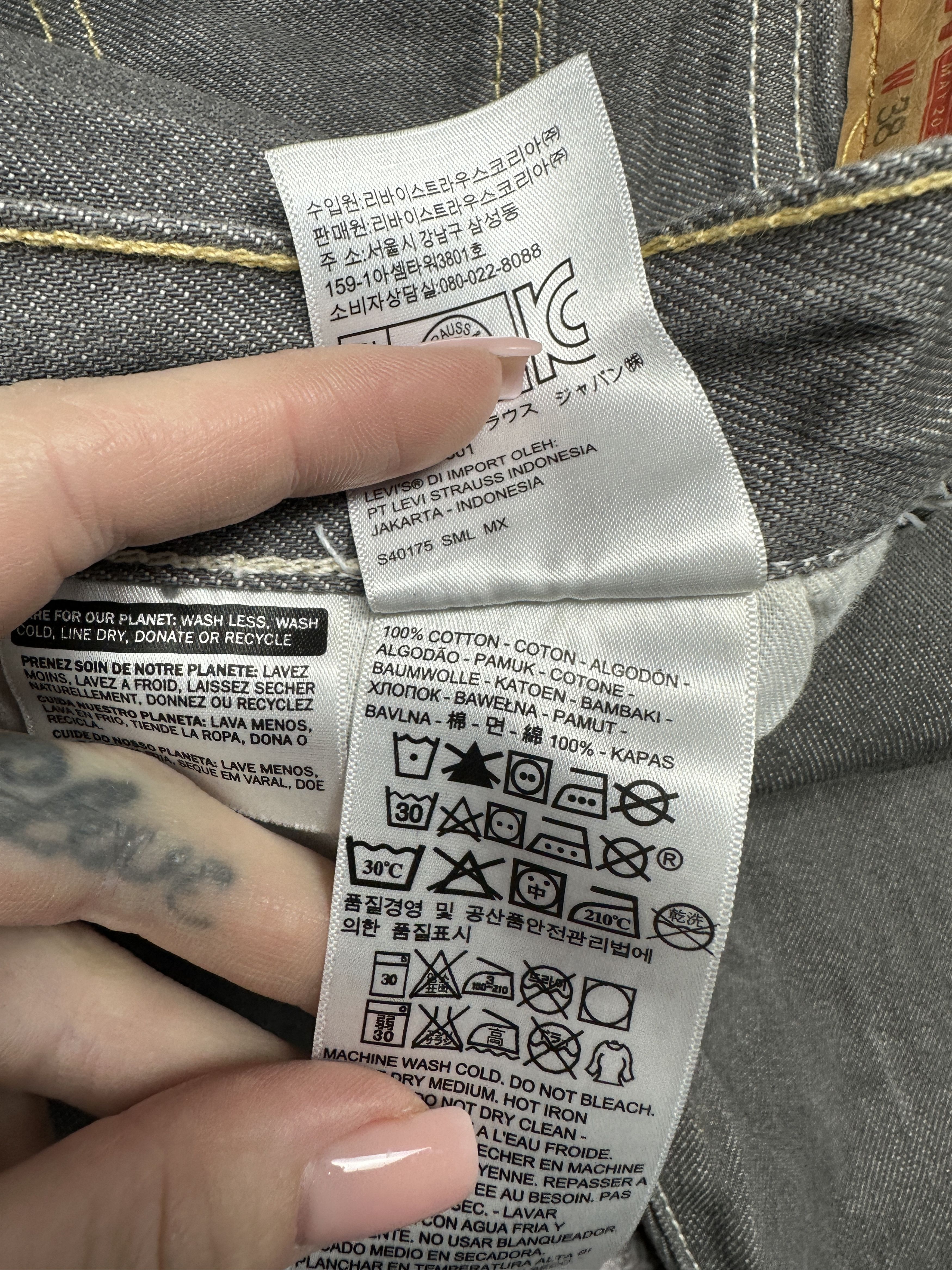 Levi's Levi's 501 Mens Denim Pants Jeans Size 38 x 30 Size US 38 / EU 54 - 10 Thumbnail