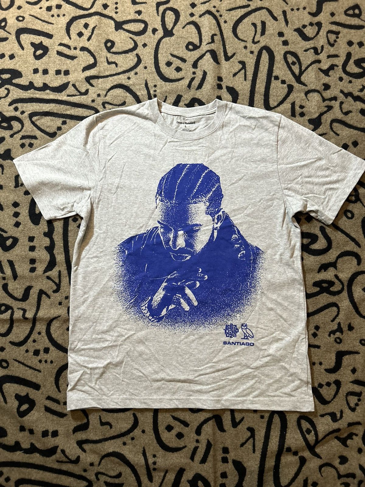 Drake × October's Very Own Chile Lollapalooza Drake Tshirt Size US L / EU 52-54 / 3 - 2 Thumbnail