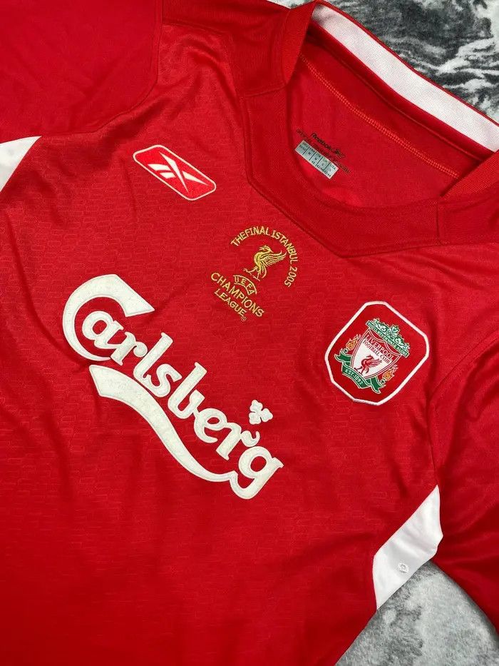 Reebok Liverpool Champions League Final 2005 Alonso Shirt Jersey Size US S / EU 44-46 / 1 - 3 Thumbnail