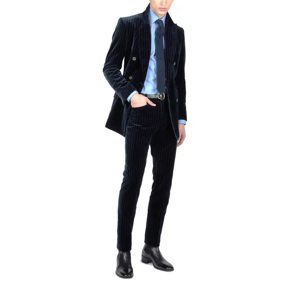 Tom Ford o1loc1c1124 PLAW01 Atticus Western Pocket Trouser in Black Size US 38 / EU 54 - 2 Thumbnail