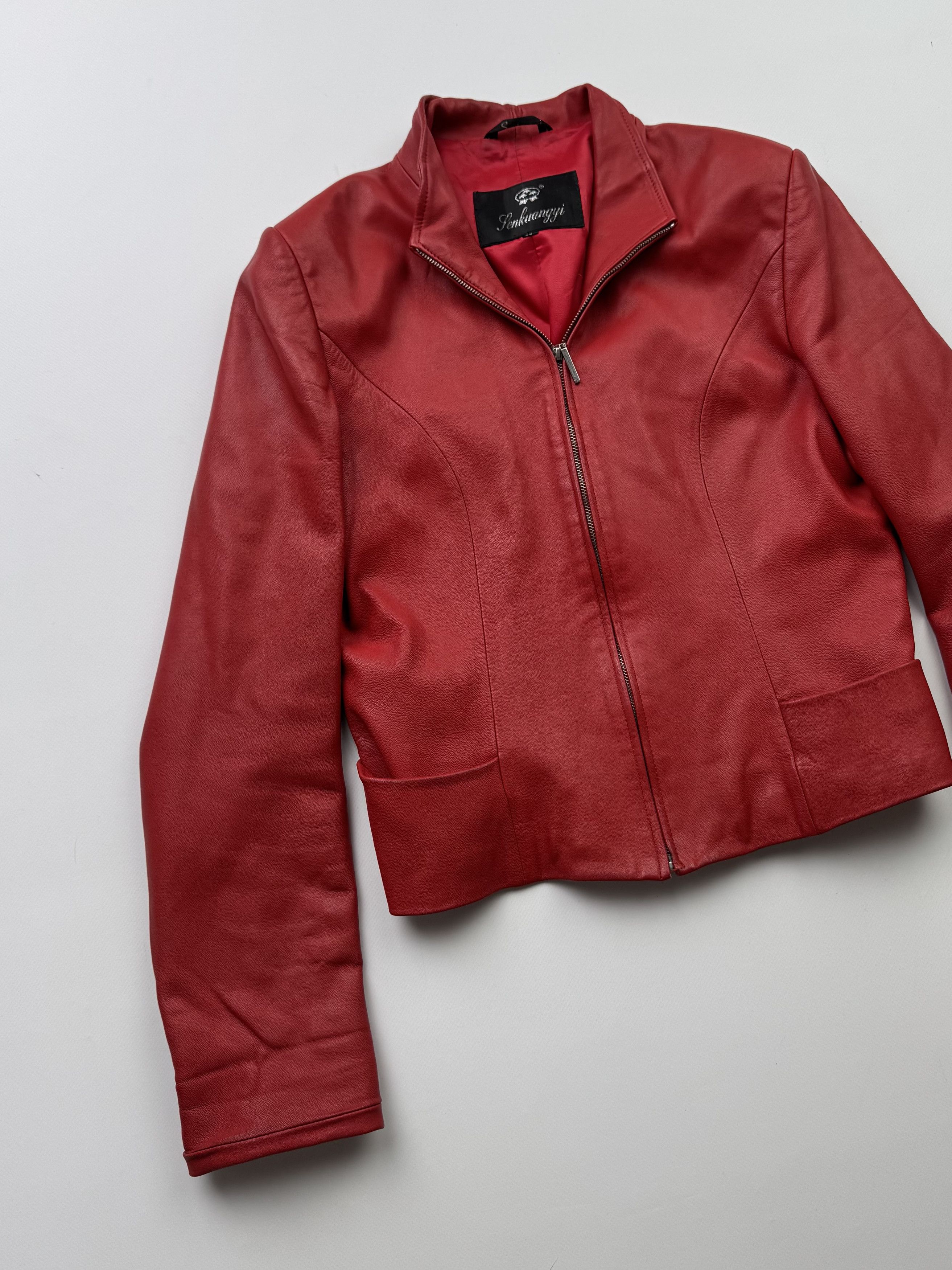 Hysteric Glamour Vintage Cropped Leather Jacket B761(V76)E2 Size S / US 4 / IT 40 - 2 Thumbnail