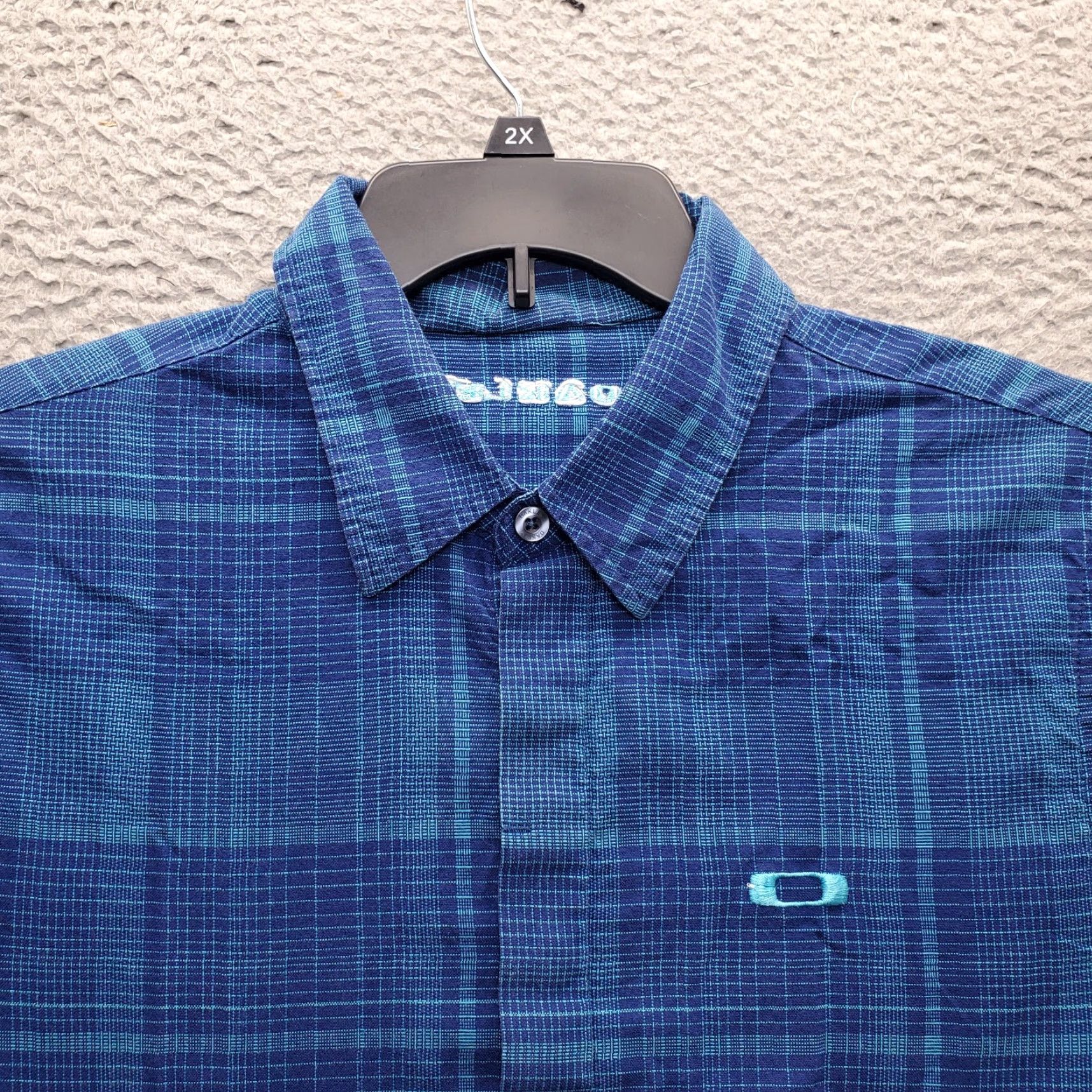 Oakley Oakley Casual Shirt Men M Multicolor Plaid Long Sleeve Collared Button Up Size US M / EU 48-50 / 2 - 5 Thumbnail