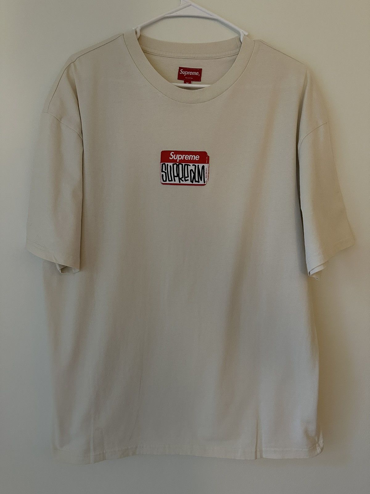 Supreme Supreme Gonz Name Tag S/S Top Tee Size US M / EU 48-50 / 2 - 1 Thumbnail