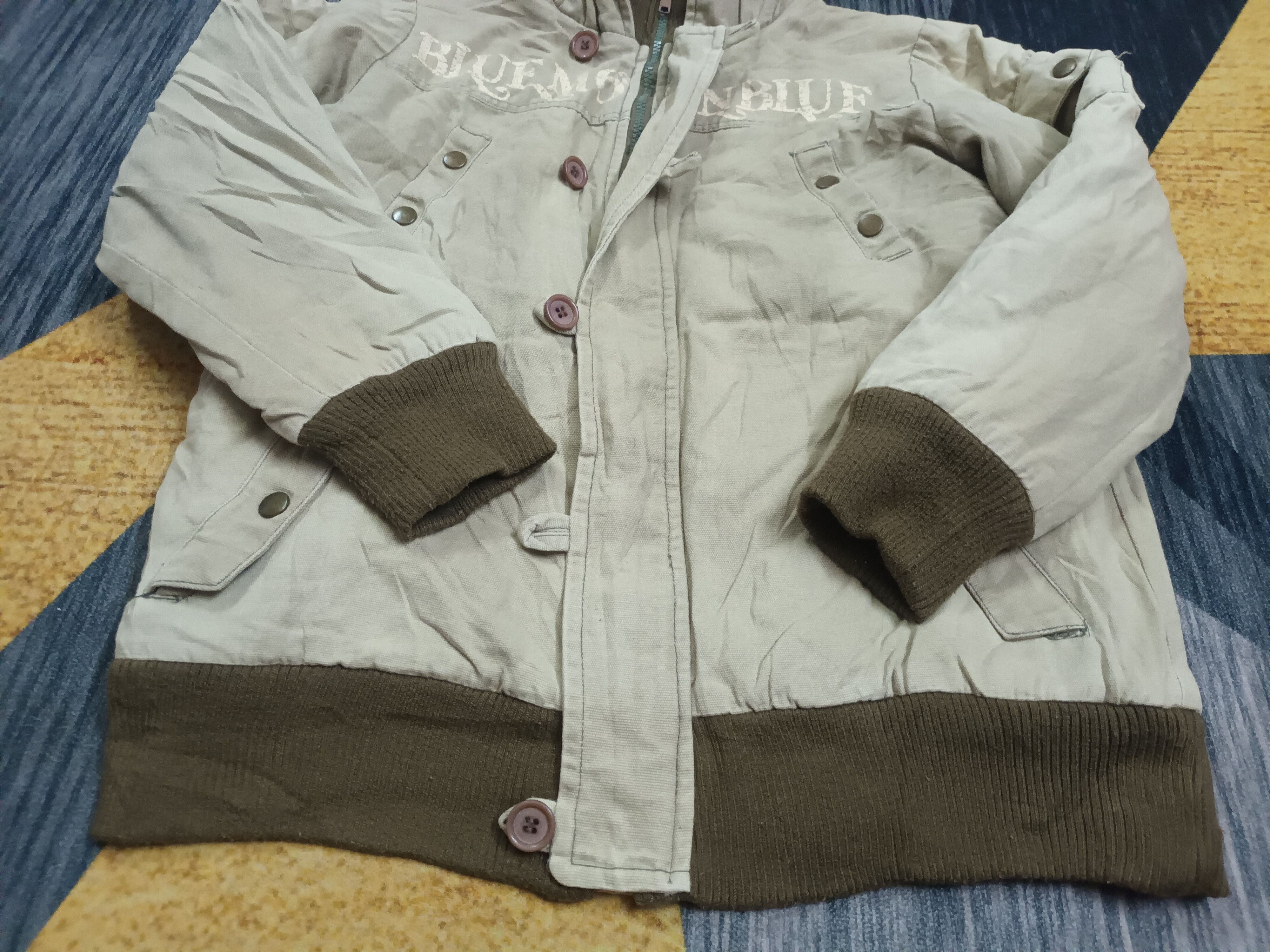 Other 🔥 BLUE MOON BLUE ALOHA HAWAII HOODIE JACKET Size US M / EU 48-50 / 2 - 11 Thumbnail