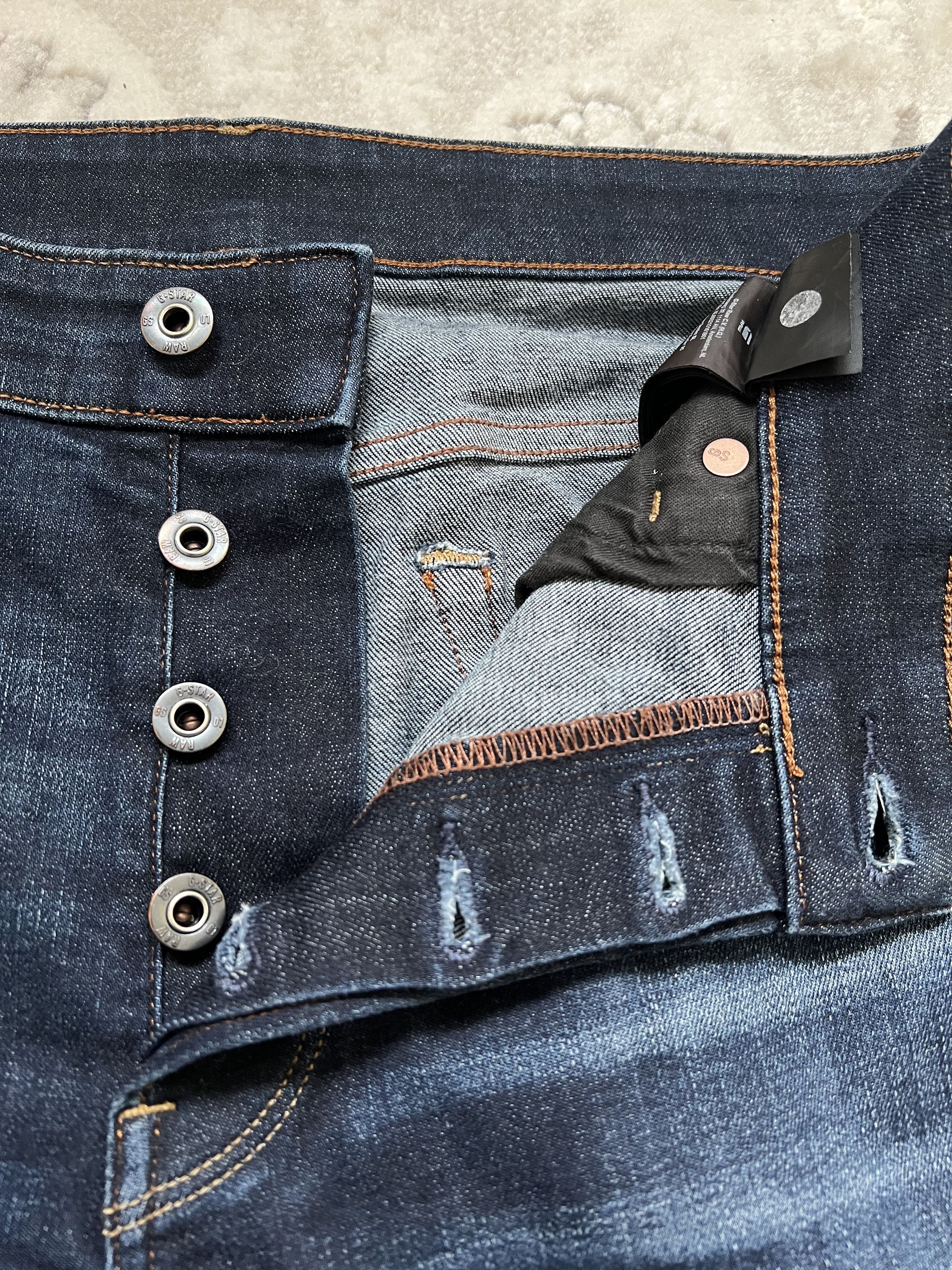 G-Star G-Star Raw 3301 Jeans Slim 32/30 Size US 32 / EU 48 - 7 Thumbnail