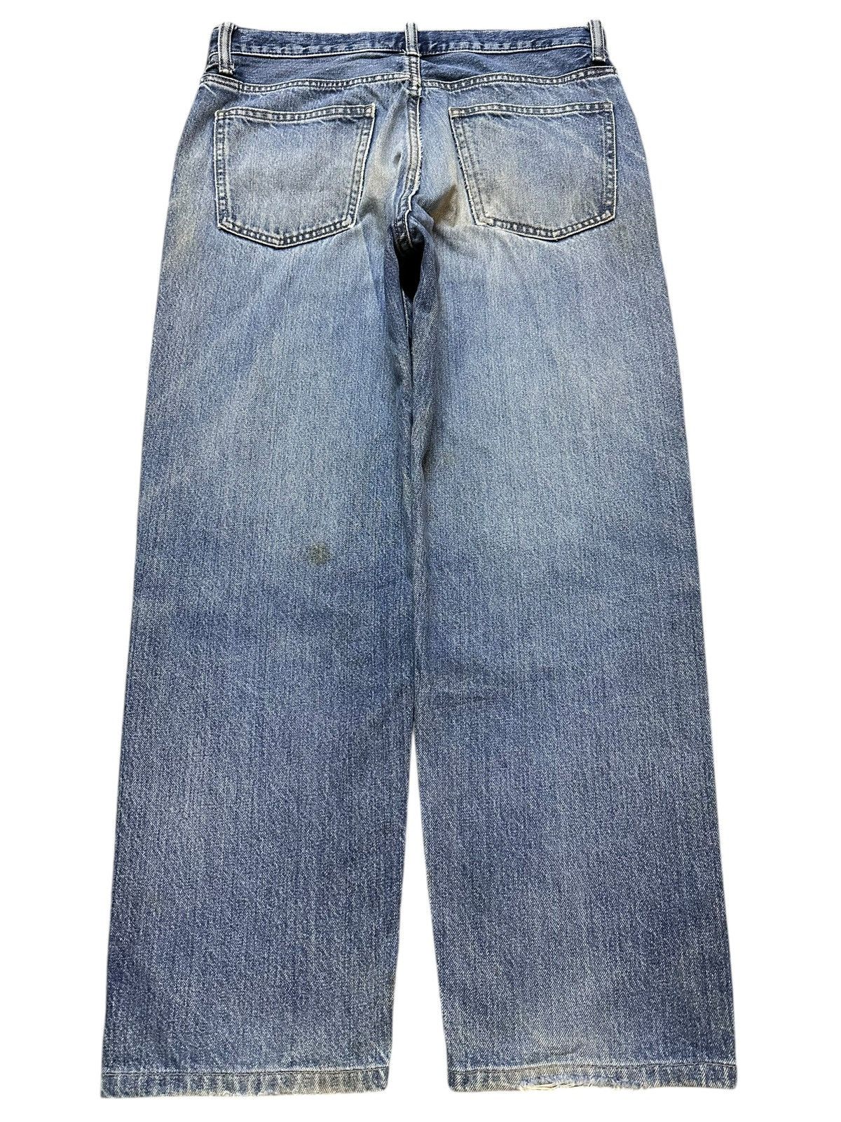 Japanese Brand Vintage Japanese Brand Blue Wash Style Patches Jeans Size US 31 - 2 Thumbnail