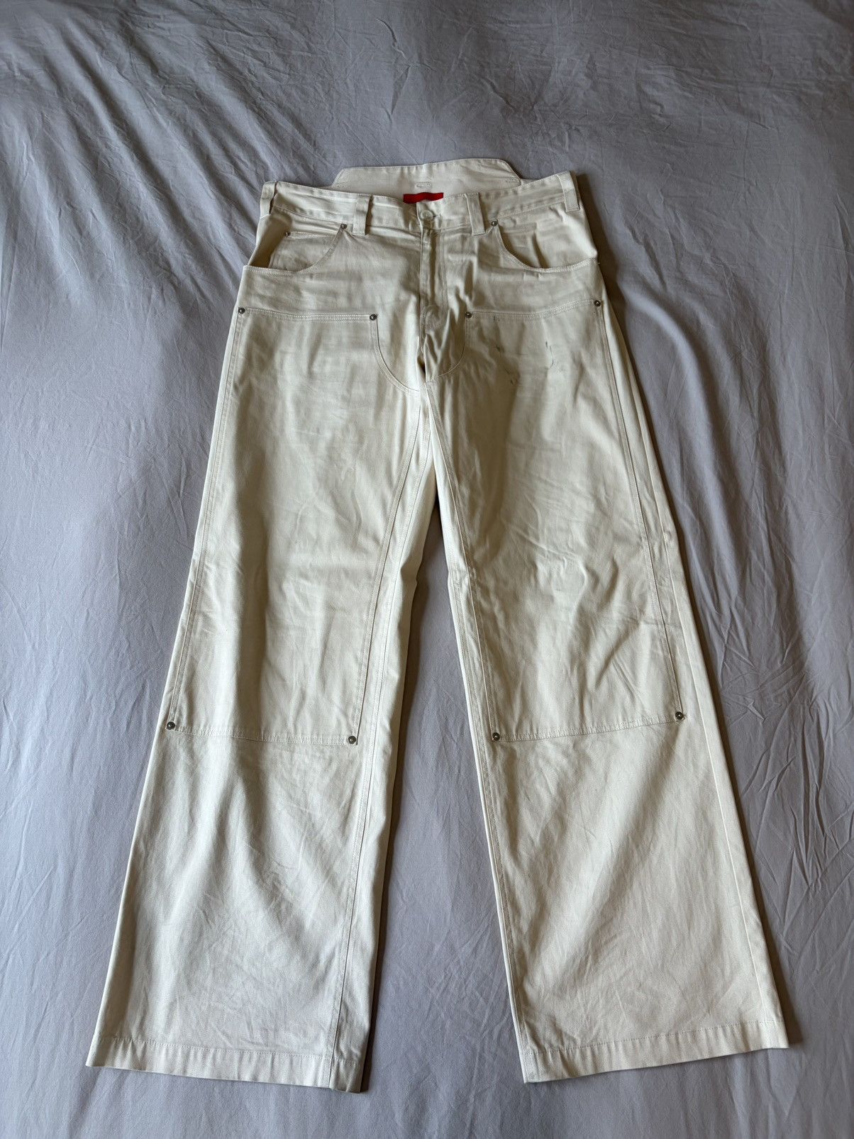 Commission Commission Double Knees - Ivory, US Made Size US 36 / EU 52 - 1 Thumbnail