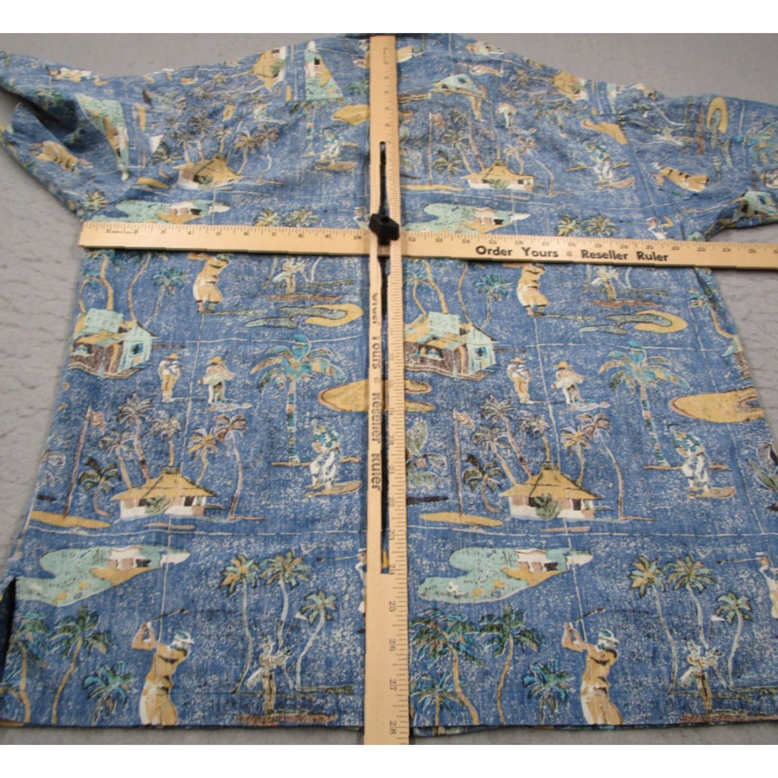 Vintage VINTAGE Kahala Avi Collection Shirt Mens Medium Blue Hawaiian Golf Button-Up (M36 USA) Size US M / EU 48-50 / 2 - 5 Thumbnail