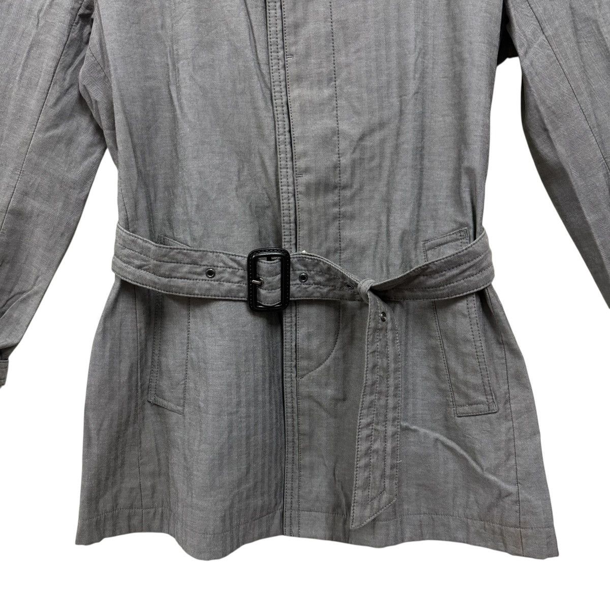Tornado Mart Tornado Mart Japan Belt Trench Coat Jacket Size US M / EU 48-50 / 2 - 4 Thumbnail