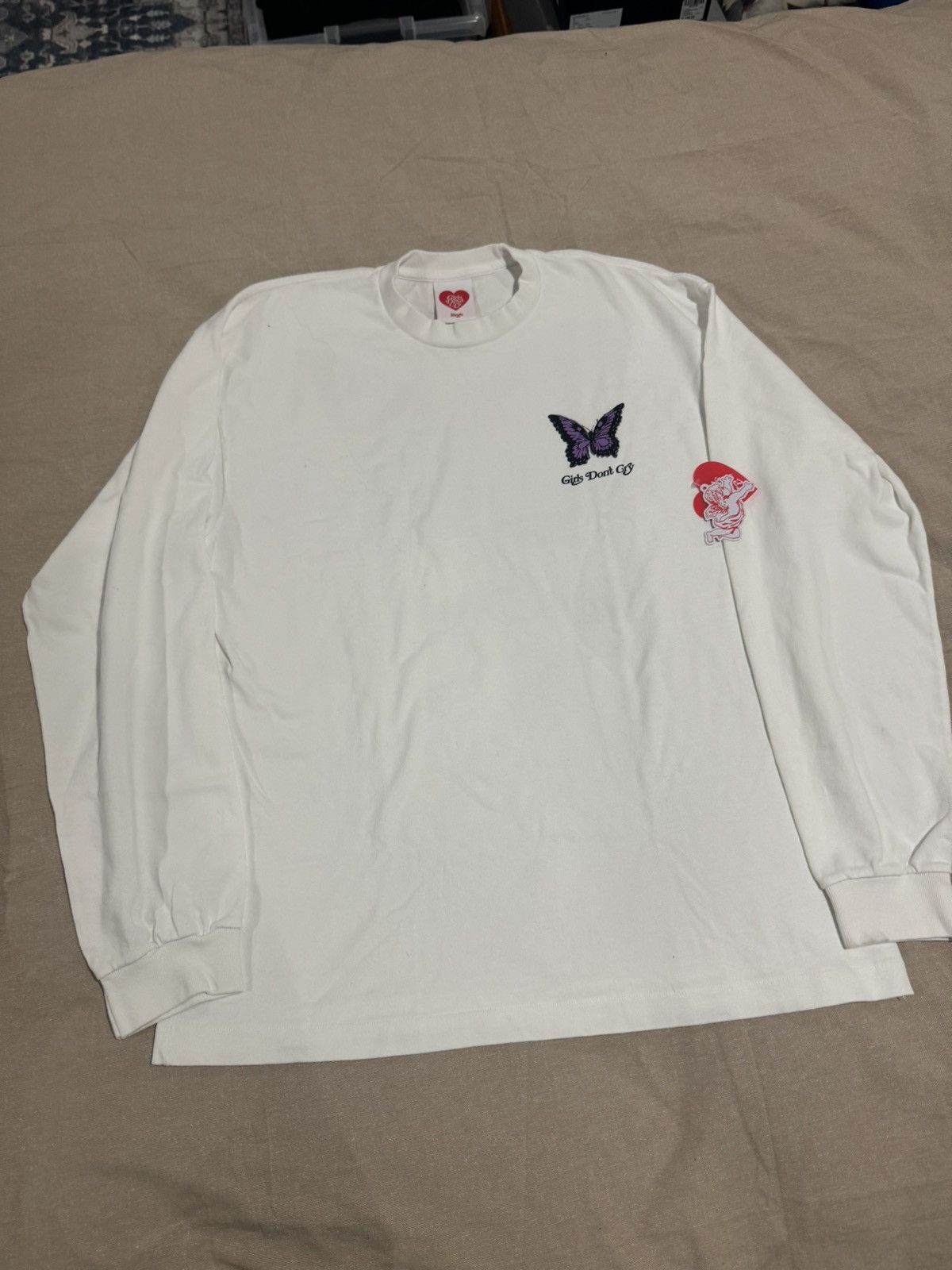 girls don't cry LS TEE トップス Human made Girls Don't Cry L/S Tee