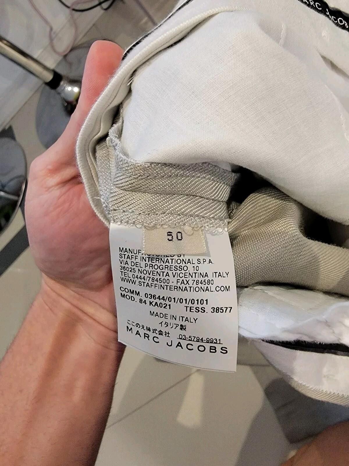 Marc by Marc Jacobs Marc By Mar Jacobs Linen Cargo Pants Size 50 Size US 44 / EU 60 - 4 Thumbnail