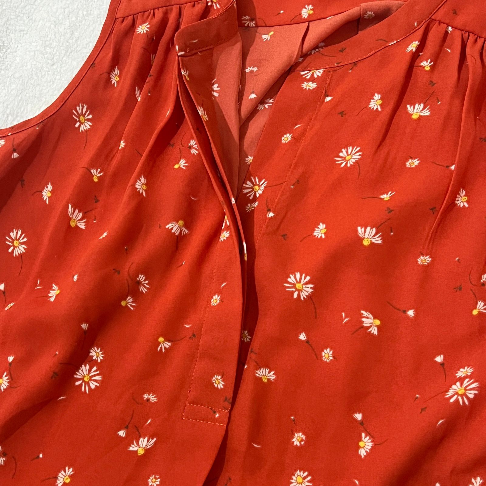 Other Celina Split Neck Blouse Stitch Fix Exclusive Daisy Pattern Size S / US 4 / IT 40 - 10 Thumbnail