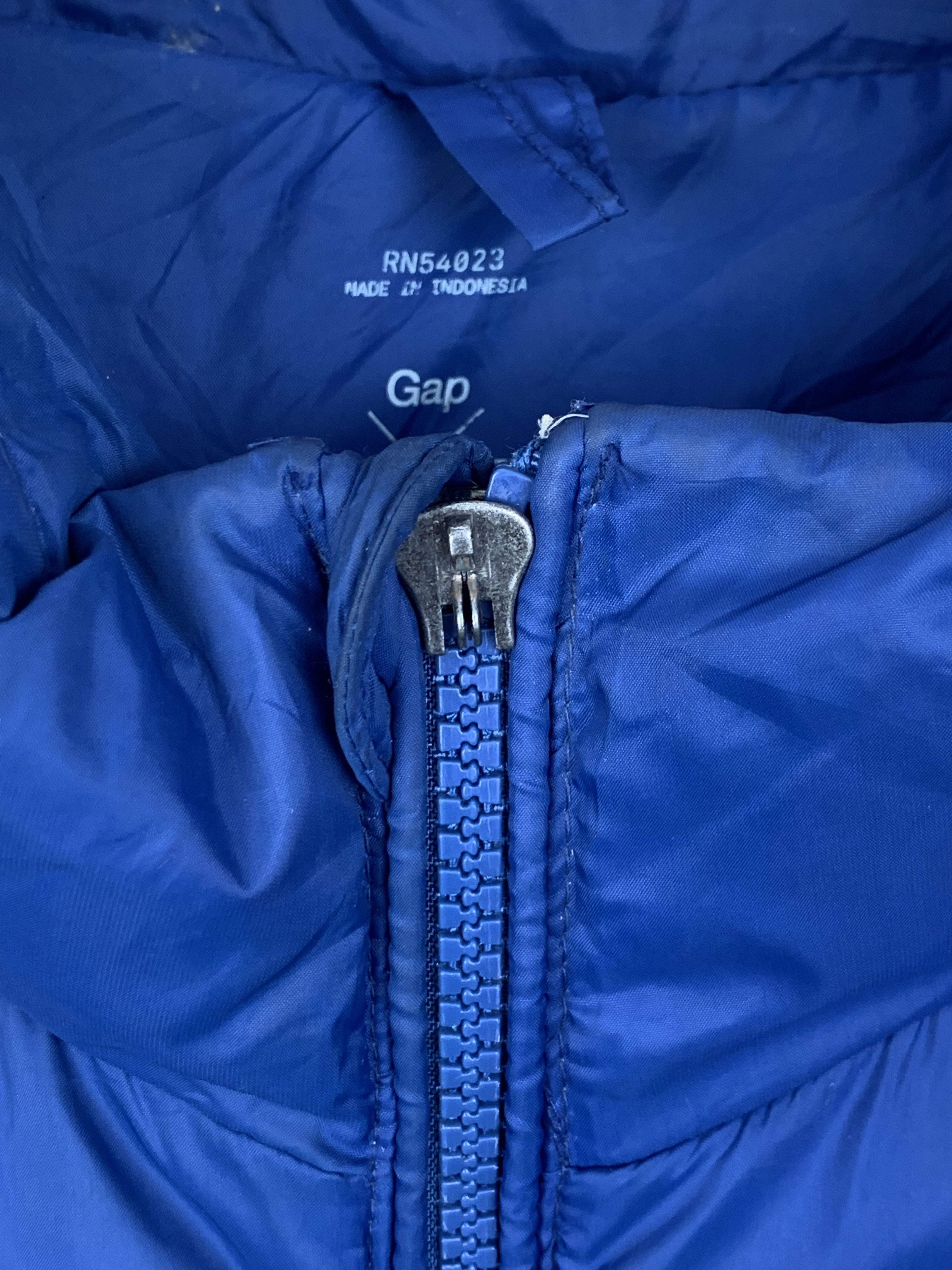 Gap Vintage Gap Zipper Puffer Jacket Kanye West Style J1435 Size US L / EU 52-54 / 3 - 8 Thumbnail
